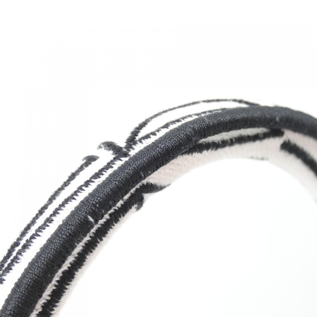 DIOR Book Tote M1296ZEZE Tote Canvas 黑色 帆布 中古品A - 縮圖 5