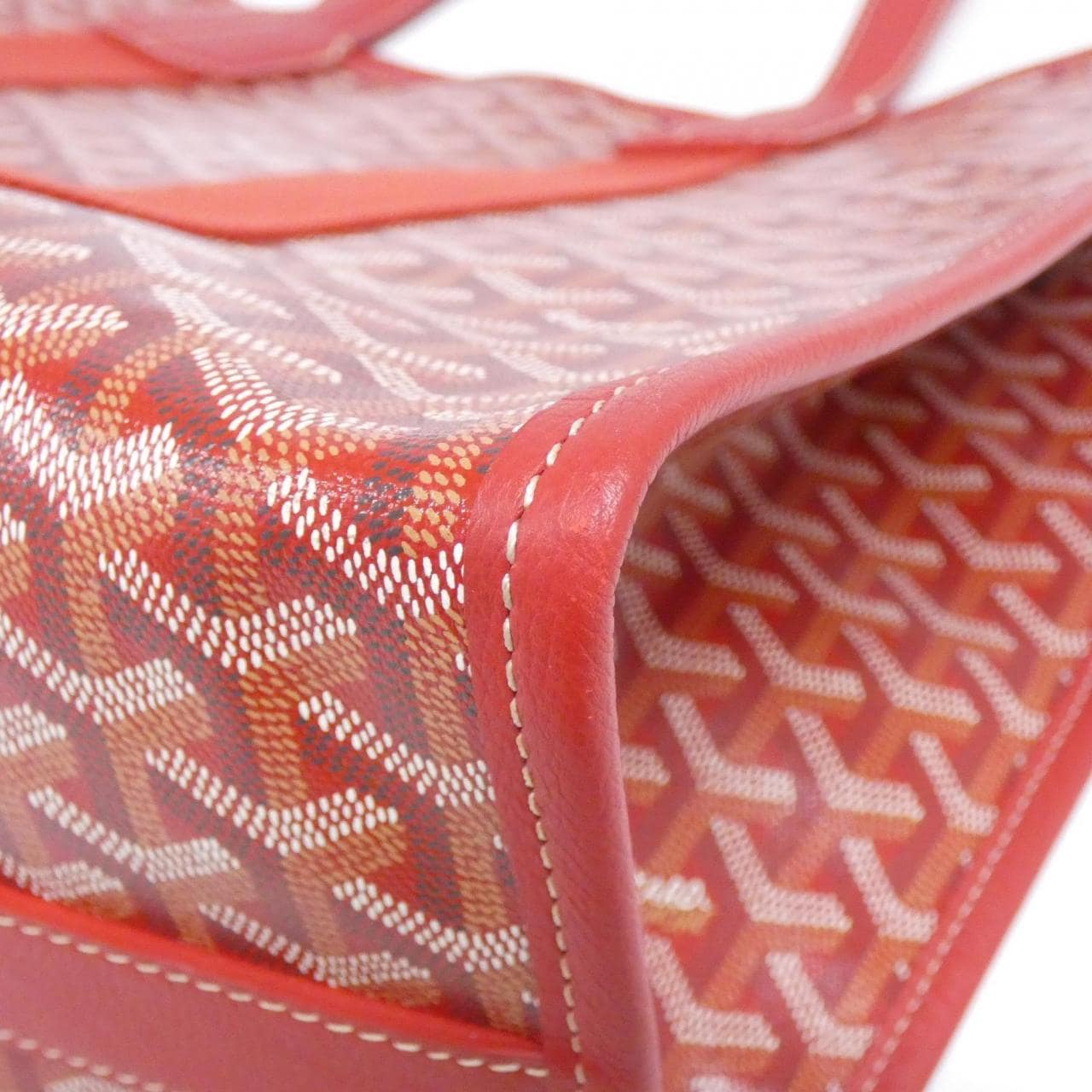 GOYARD Bag Canvas Red Canvas - Thumbnail 3