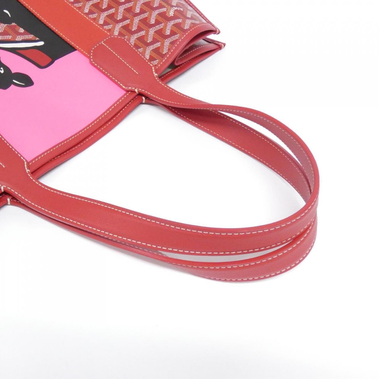 GOYARD Bag Canvas Red Canvas - Thumbnail 6