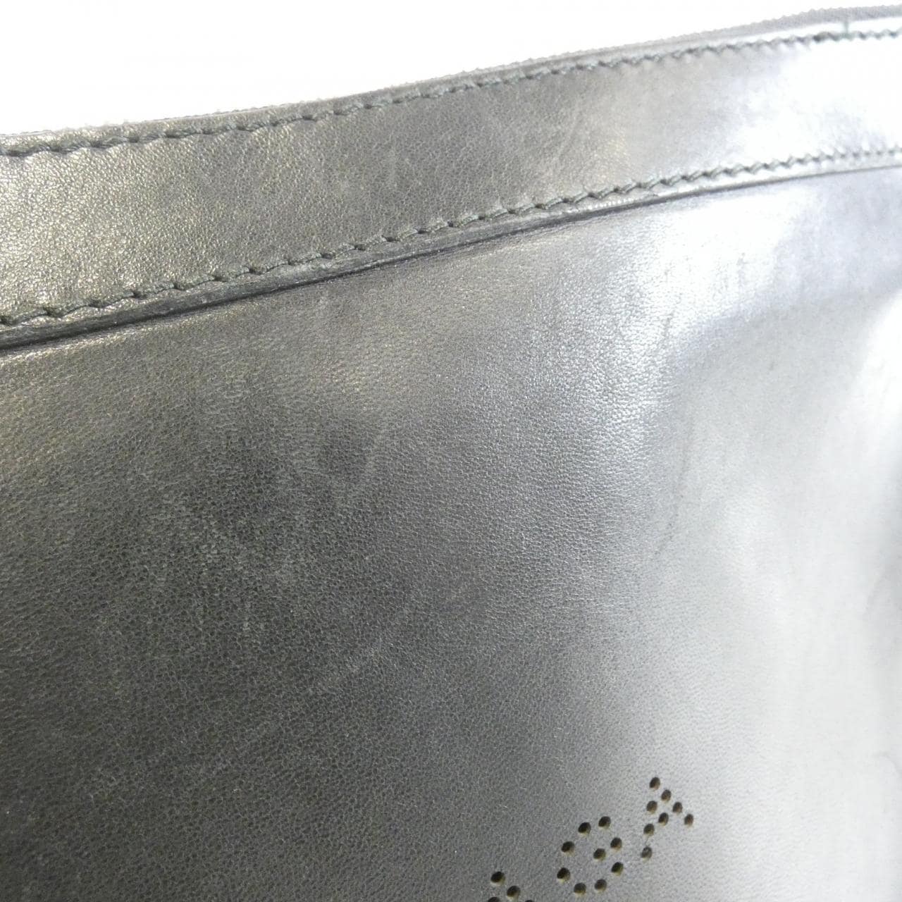 BALENCIAGA 420407 DQP0N Bag Lambskin Navy Lambskin - Thumbnail 5