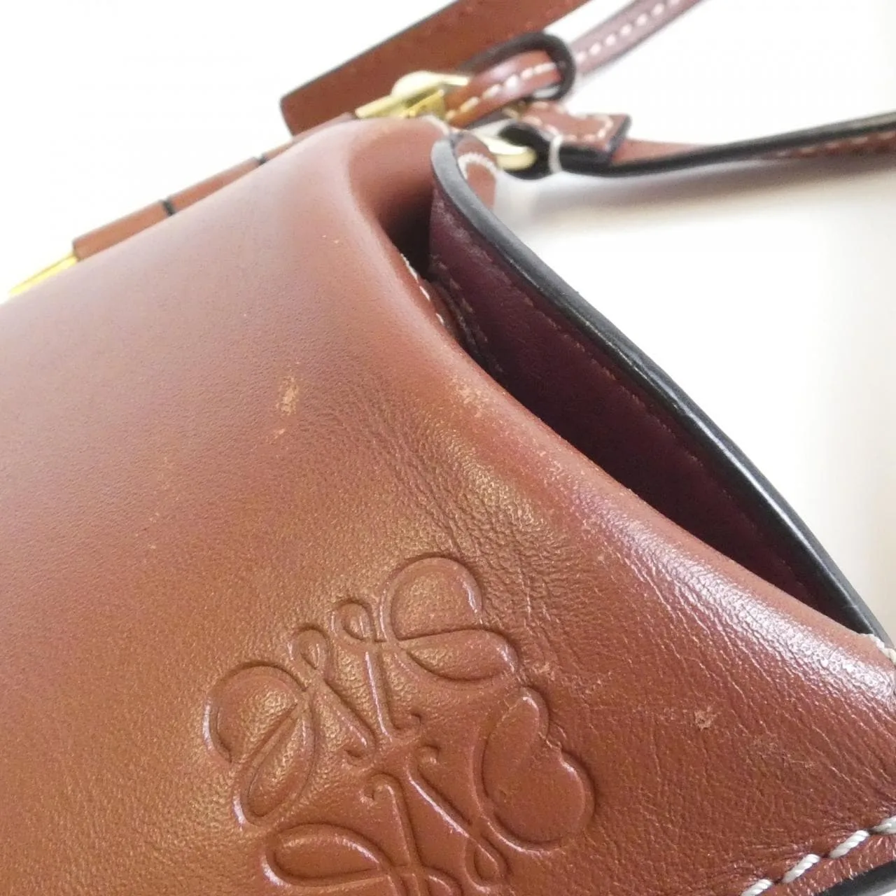 LOEWE Gate 109 30 Z42 Shoulder Black Rank B - Thumbnail 4