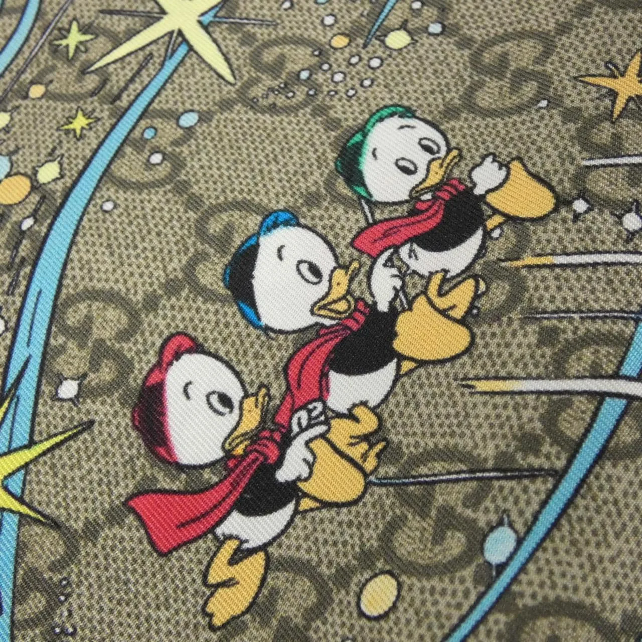 GUCCI 649641 3G001 Scarf Black Rank A - Thumbnail 3