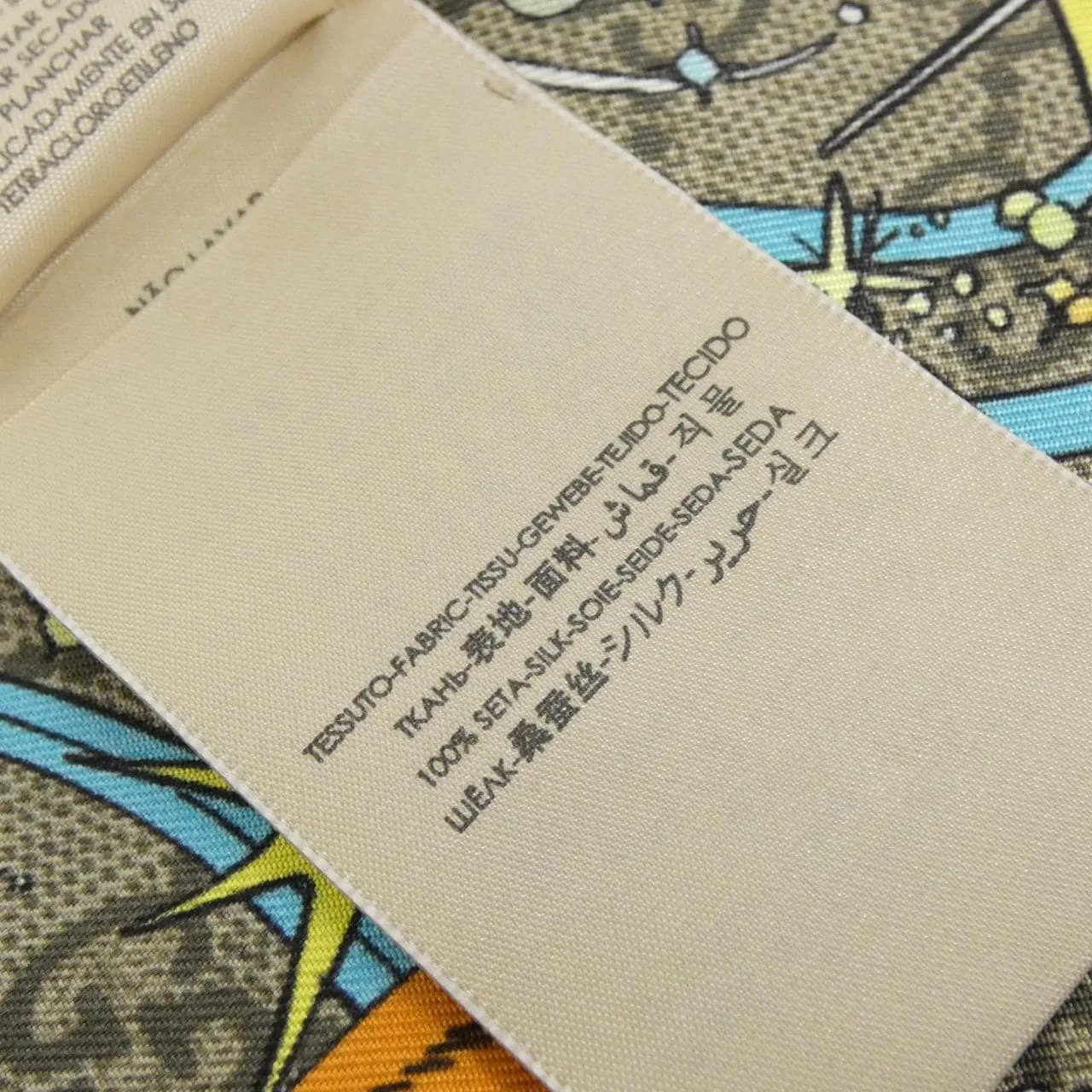 GUCCI 649641 3G001 Scarf Black Rank A - Thumbnail 4