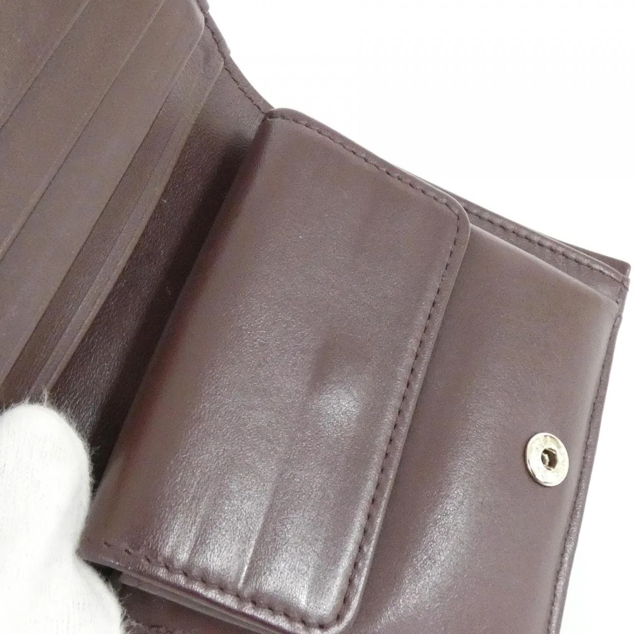 CHANEL Timeless Classic AP3178 Wallet Grained Calfskin Black Grained Calfskin Rank B - Thumbnail 6