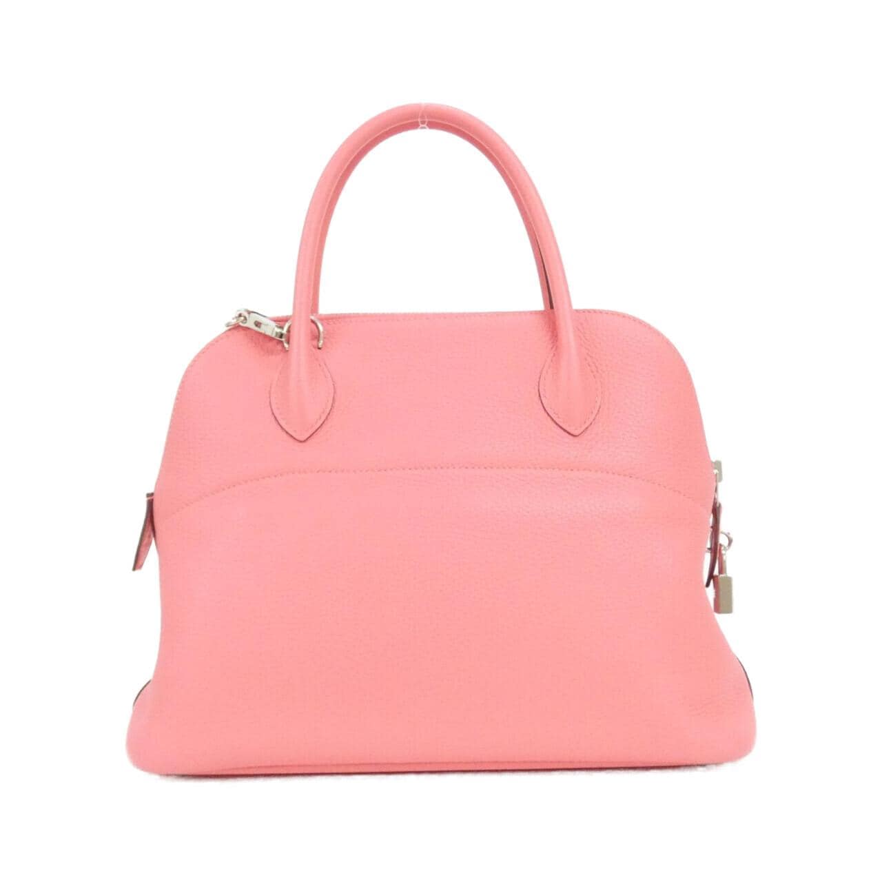 HERMES HERMÈS Bolide 073419CK Bag Clemence Black Clemence Leather - Thumbnail 2