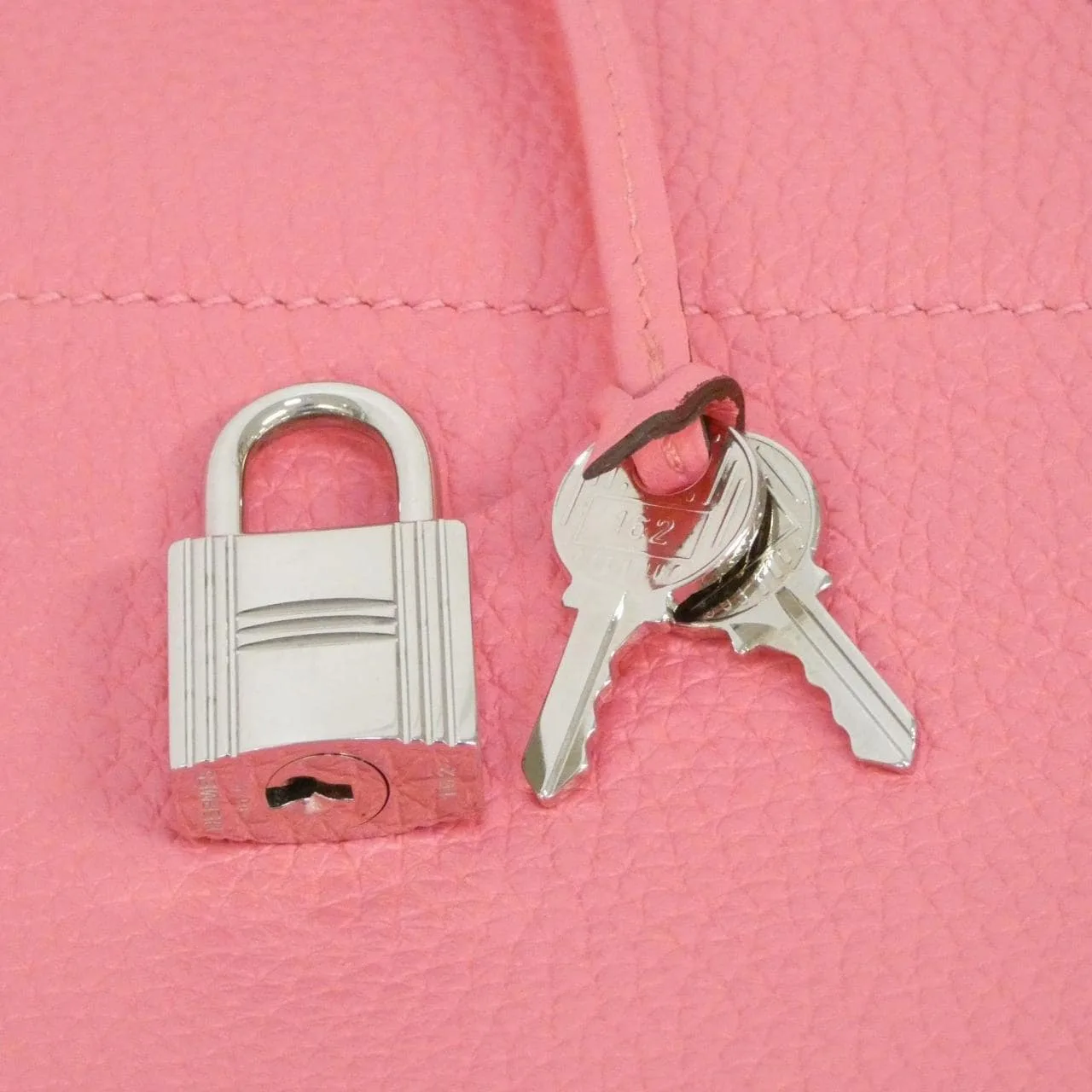 HERMES Bolide 073419CK Handbag Clemence 黑色 Clemence 皮 中古品A - 縮圖 5