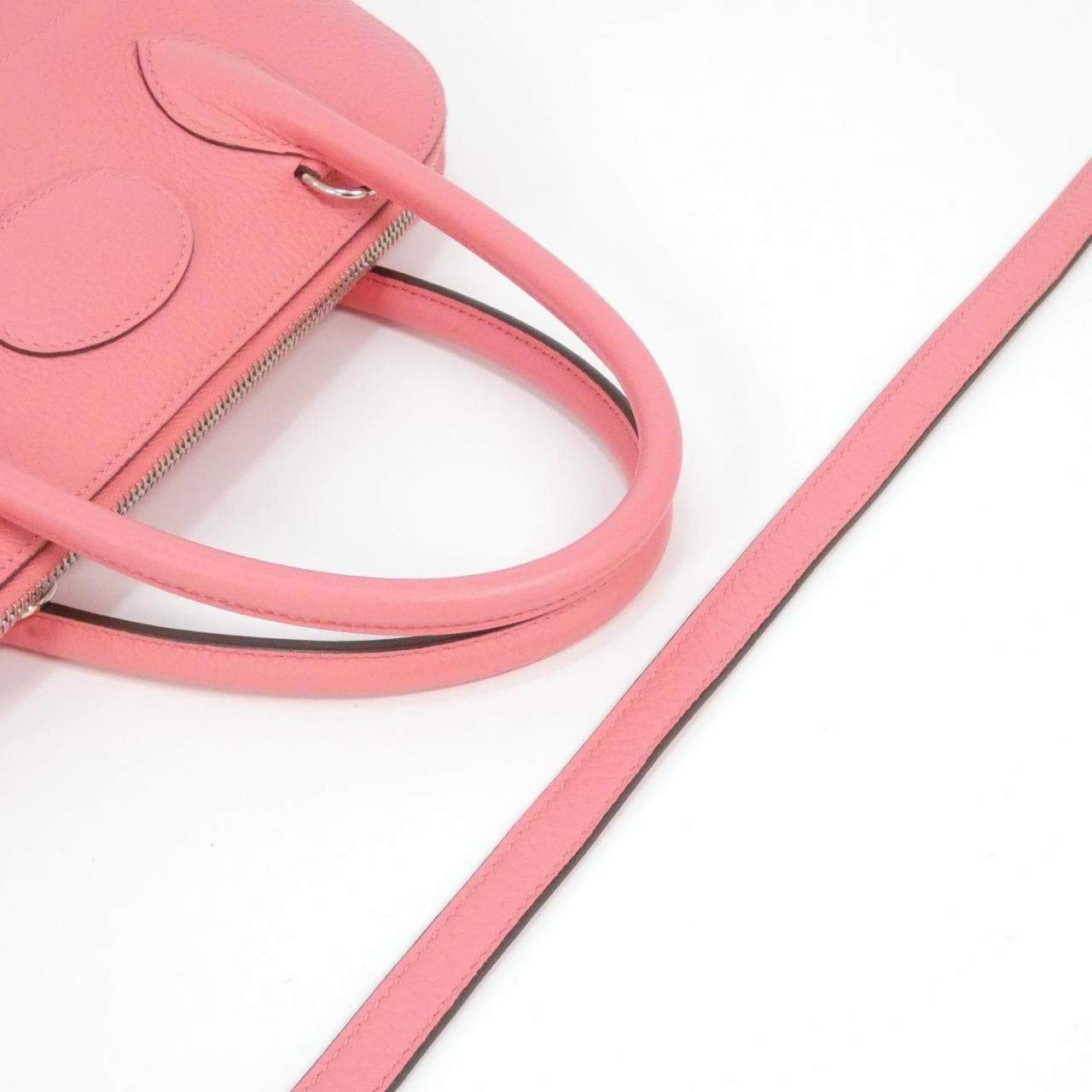 HERMES HERMÈS Bolide 073419CK Bag Clemence Black Clemence Leather - Thumbnail 6