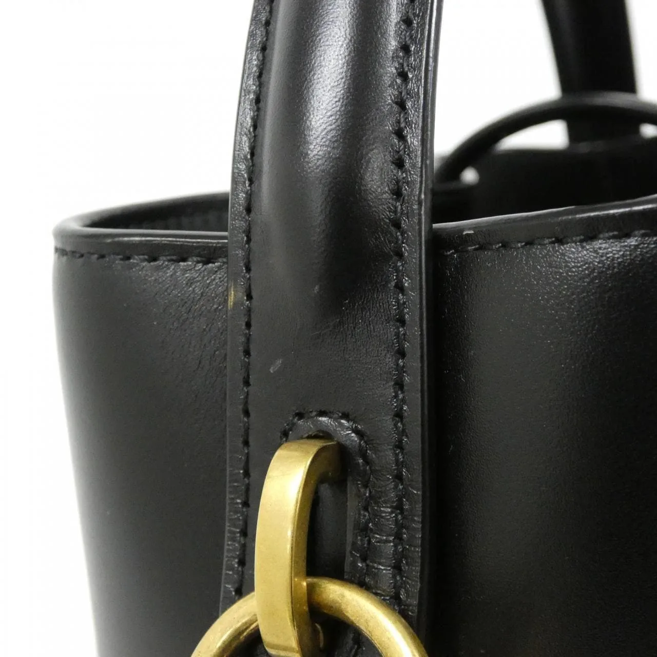 SAINT LAURENT 749036 2R20W Handbag 黑色 - 縮圖 6