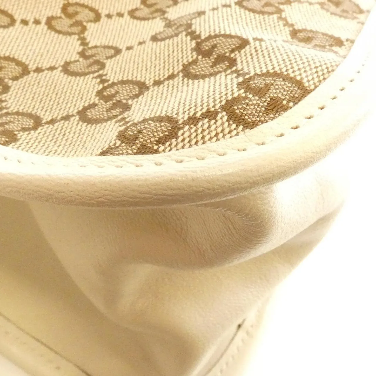 GUCCI Horsebit 1955 623694 GY5OG Handbag Canvas Black Canvas Rank A - Thumbnail 3