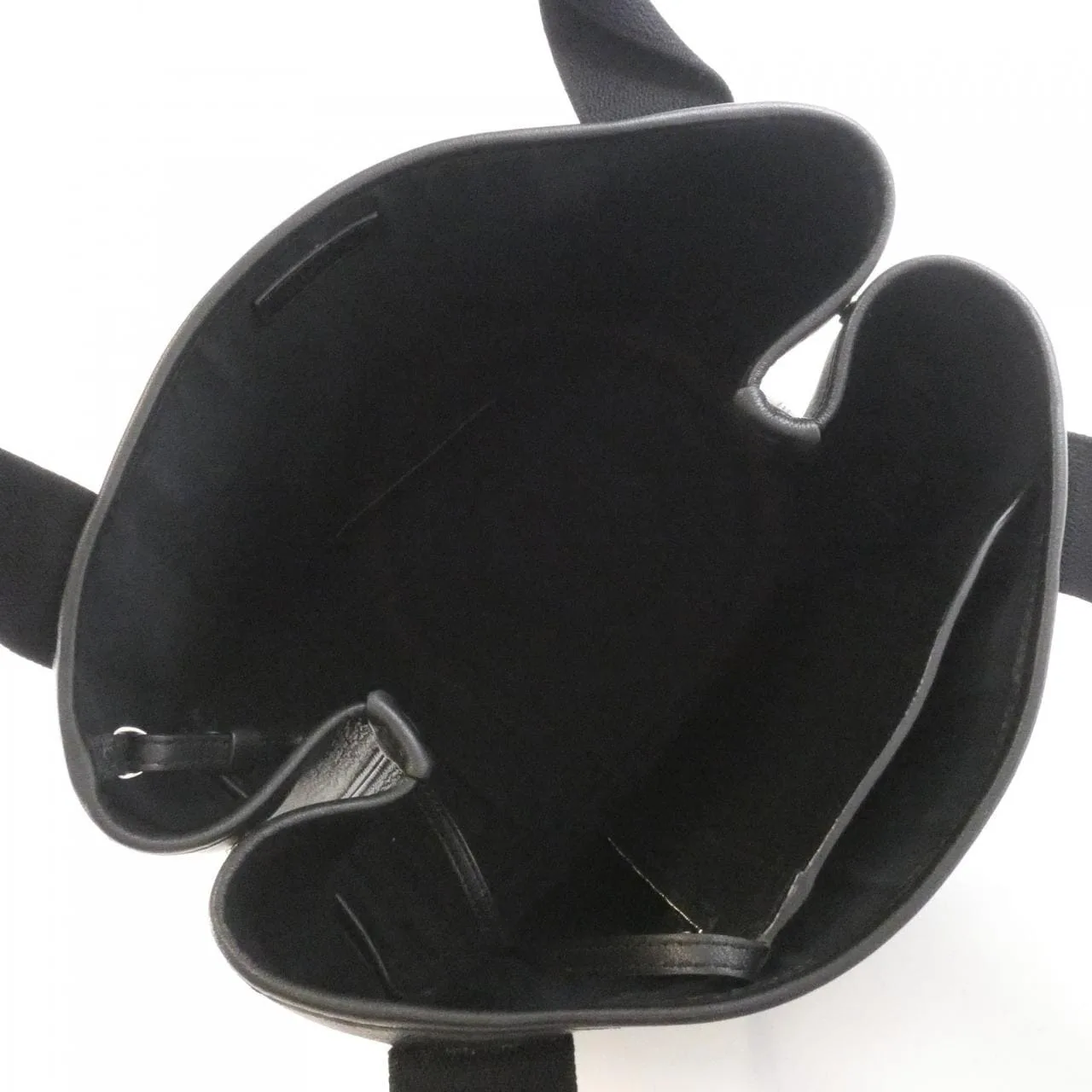 BALENCIAGA 339933 DQP1N 手提包 羊皮 深藍色 羊皮 中古品B - 縮圖 7