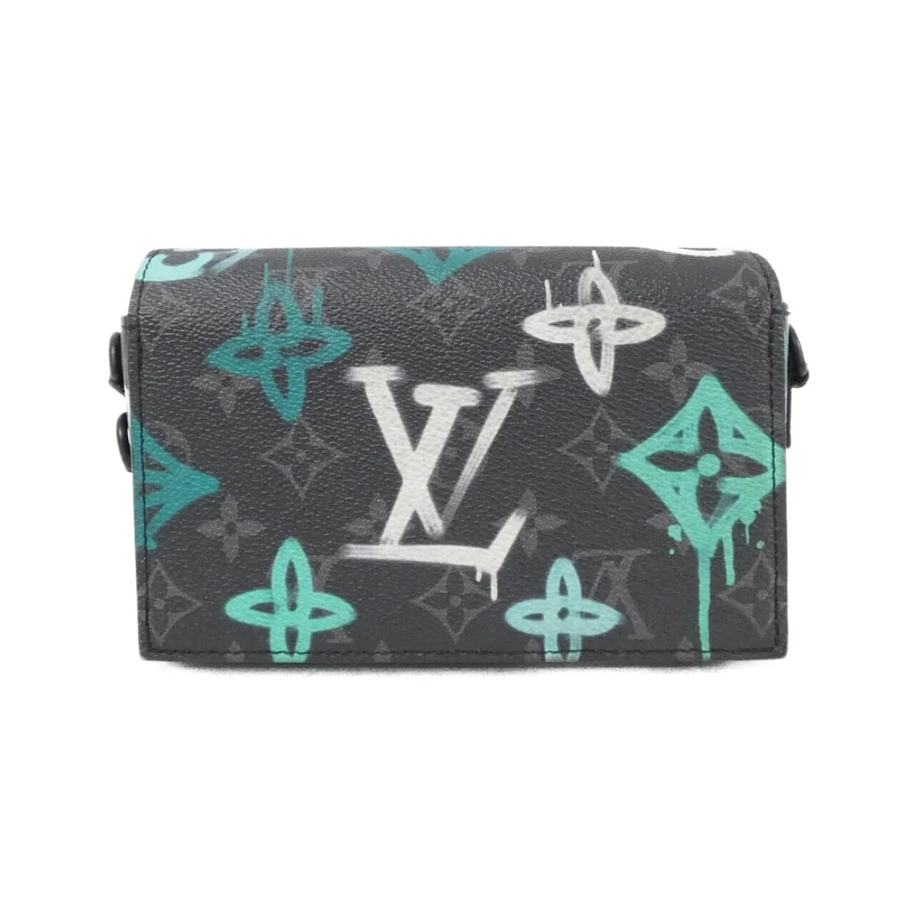 LOUIS VUITTON Steamer M81852 Shoulder Monogram 黑色 Monogram 中古品A - 縮圖 2