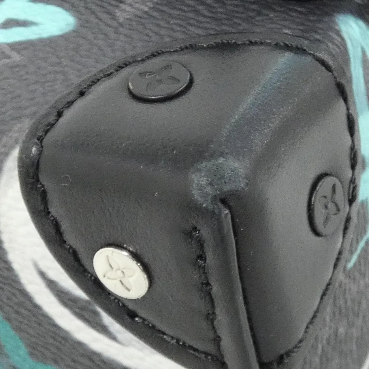 LOUIS VUITTON Steamer M81852 Shoulder Monogram 黑色 Monogram 中古品A - 縮圖 3