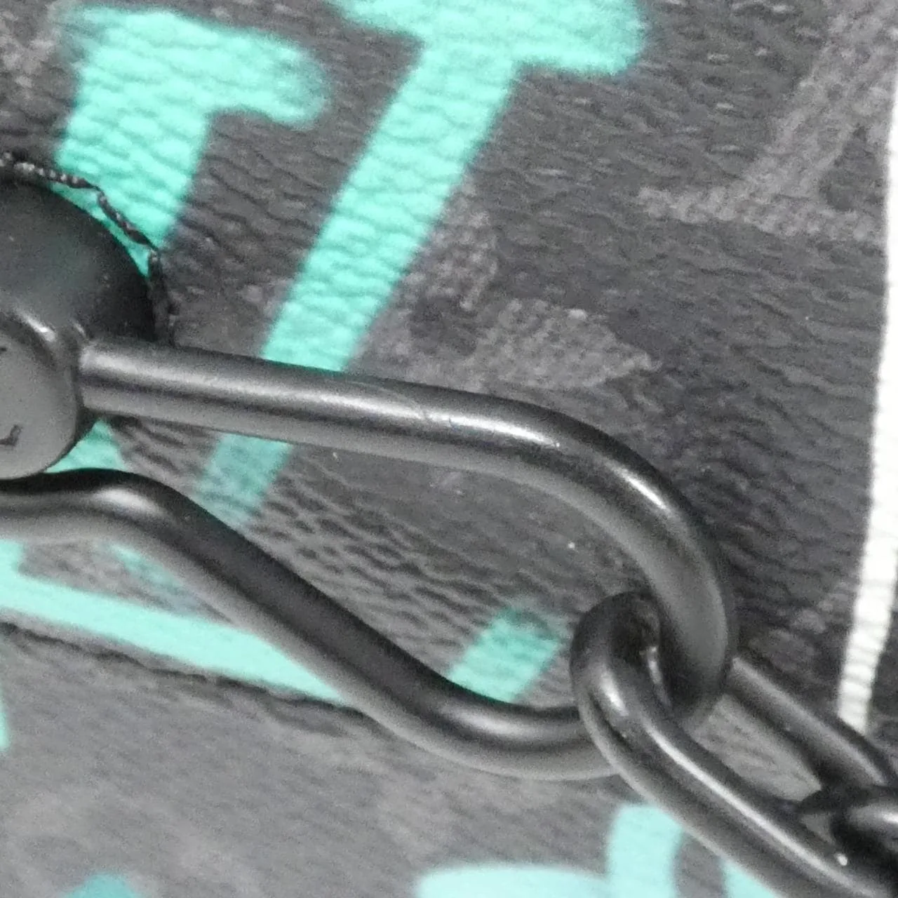 LOUIS VUITTON Steamer M81852 Shoulder Monogram 黑色 Monogram 中古品A - 縮圖 5