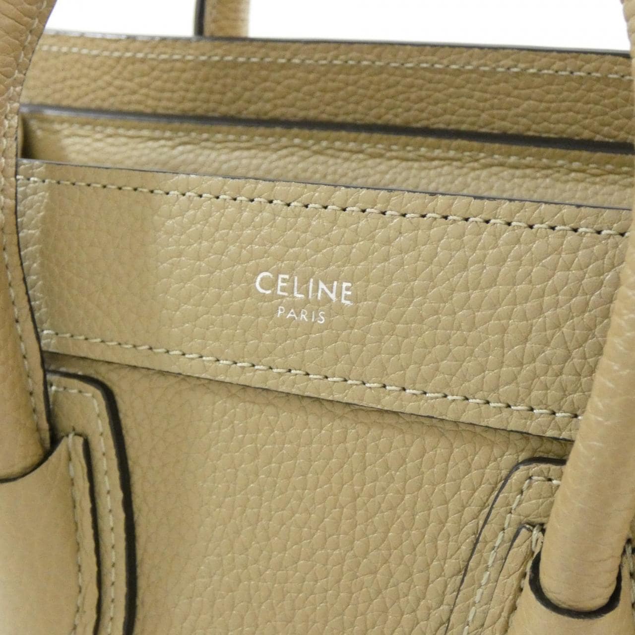 CELINE Luggage 189243DRU Bag 黑色 中古品A - 縮圖 4