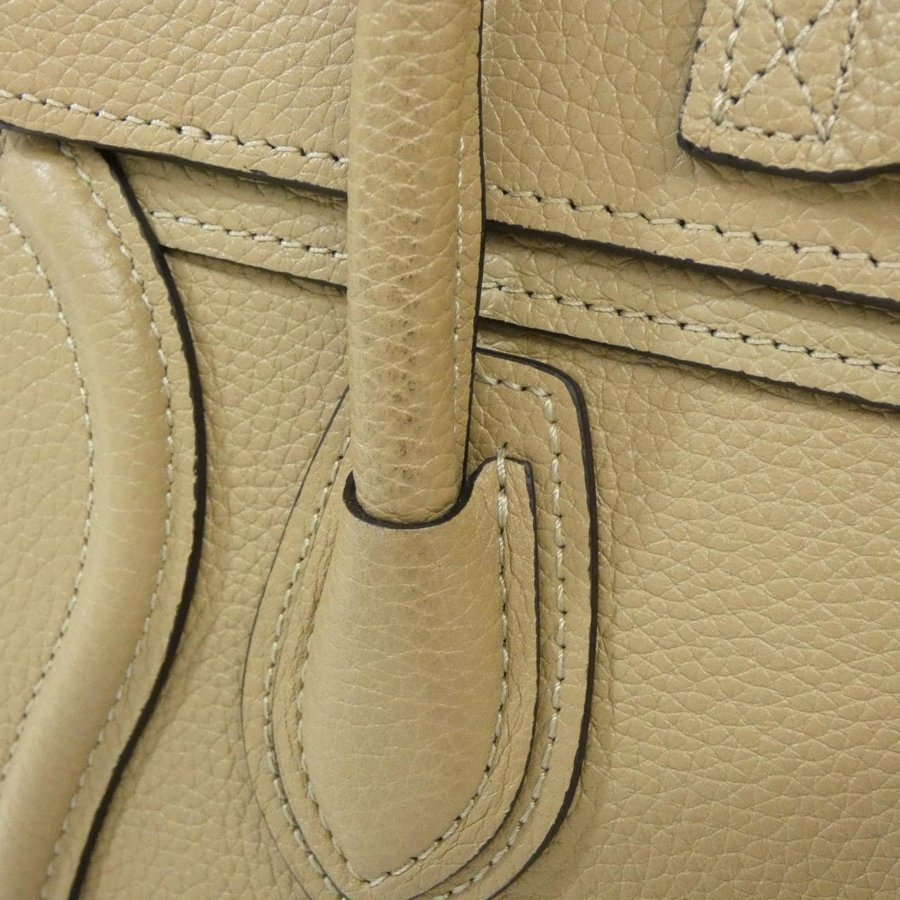 CELINE Luggage 189243DRU Bag 黑色 中古品A - 縮圖 5