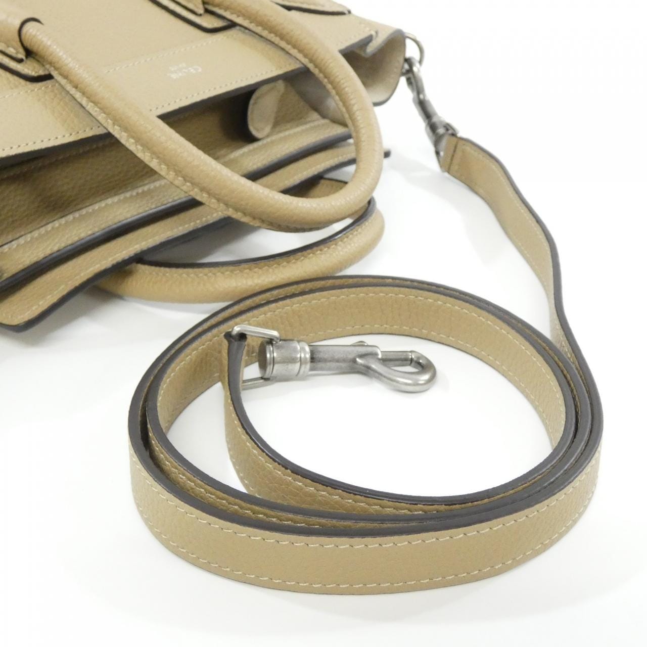 CELINE Luggage 189243DRU Bag 黑色 中古品A - 縮圖 6