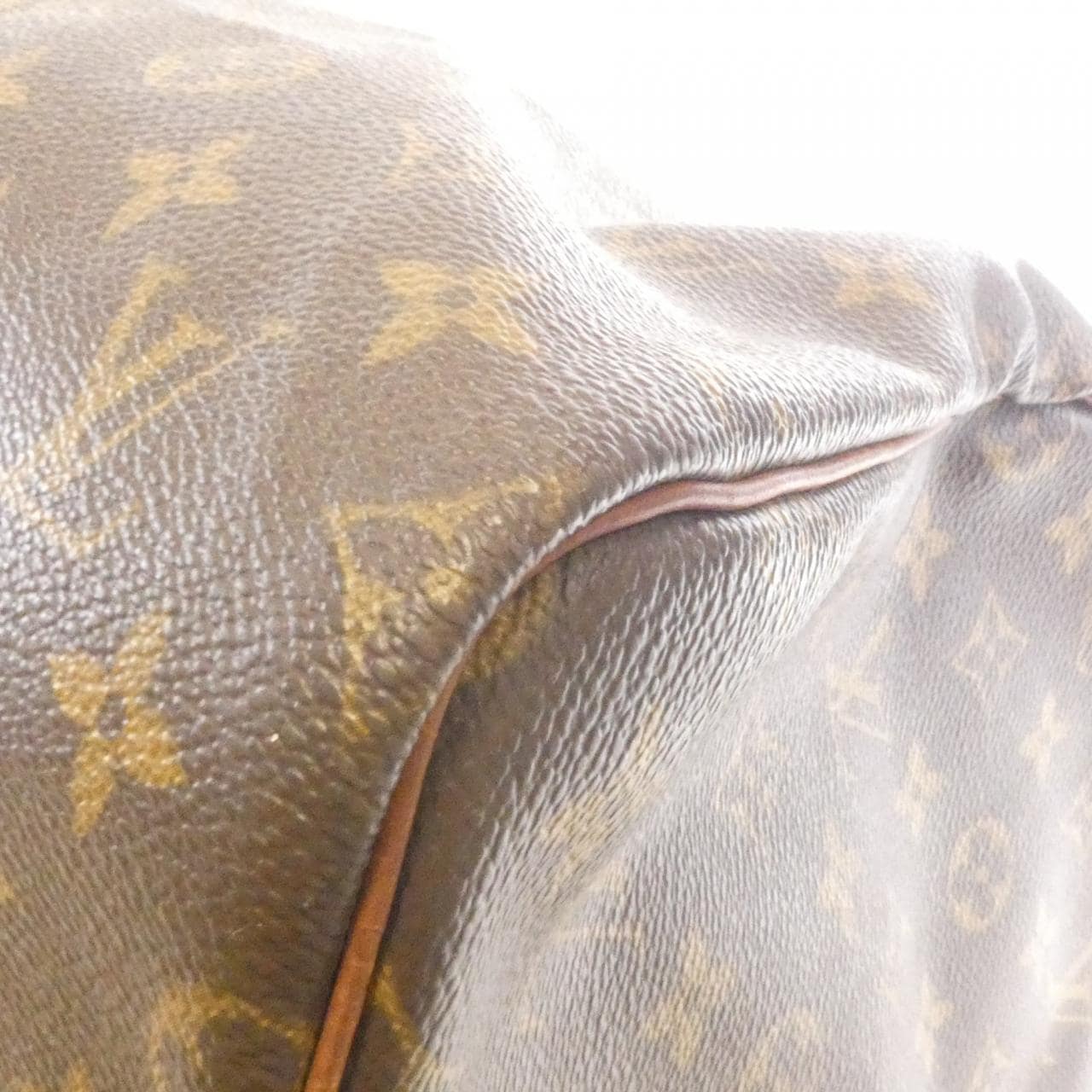 LOUIS VUITTON Keepall M41424 Boston Bag Monogram 黑色 Monogram - 縮圖 2
