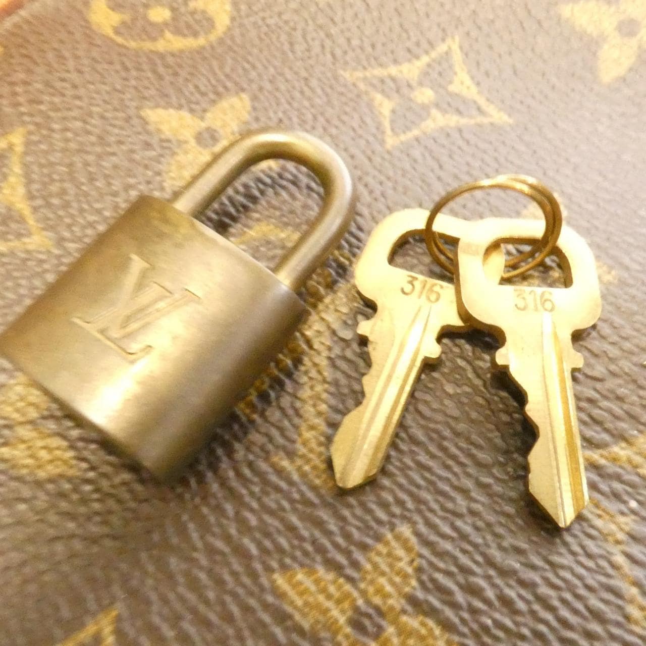 LOUIS VUITTON Keepall M41424 Boston Bag Monogram 黑色 Monogram - 縮圖 3