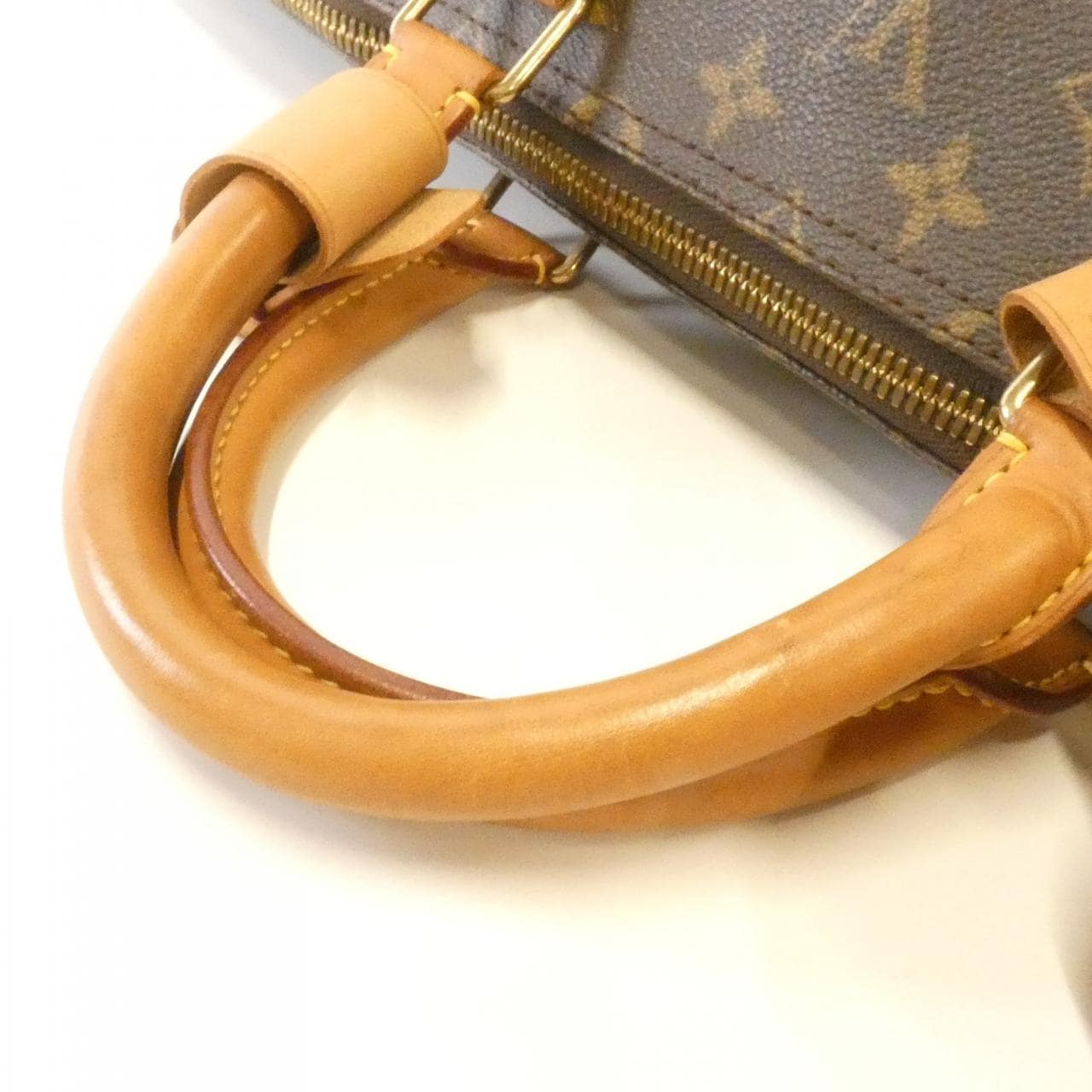 LOUIS VUITTON Keepall M41424 Boston Bag Monogram 黑色 Monogram - 縮圖 7