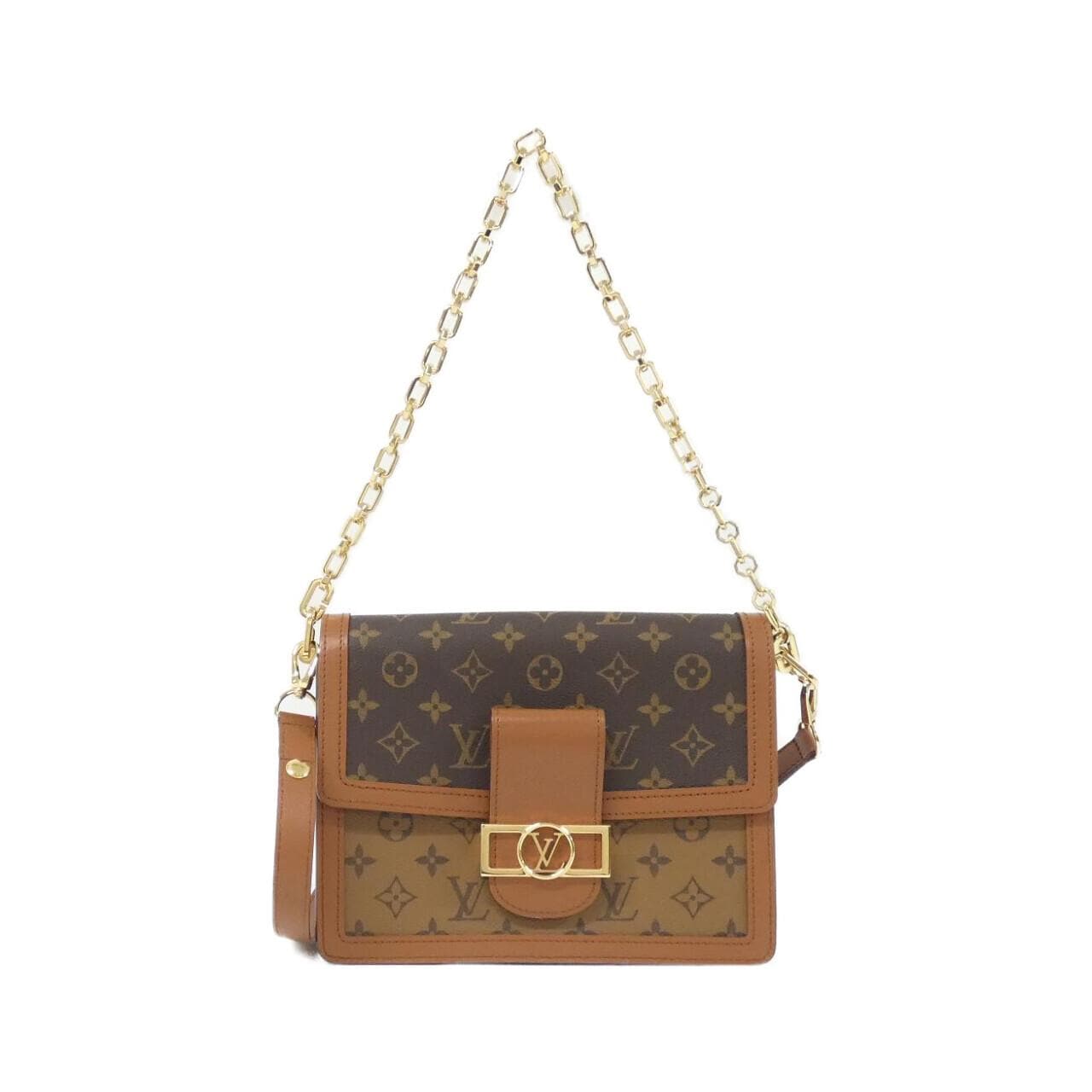 LOUIS VUITTON Dauphine M45958 Shoulder Bag Monogram 黑色