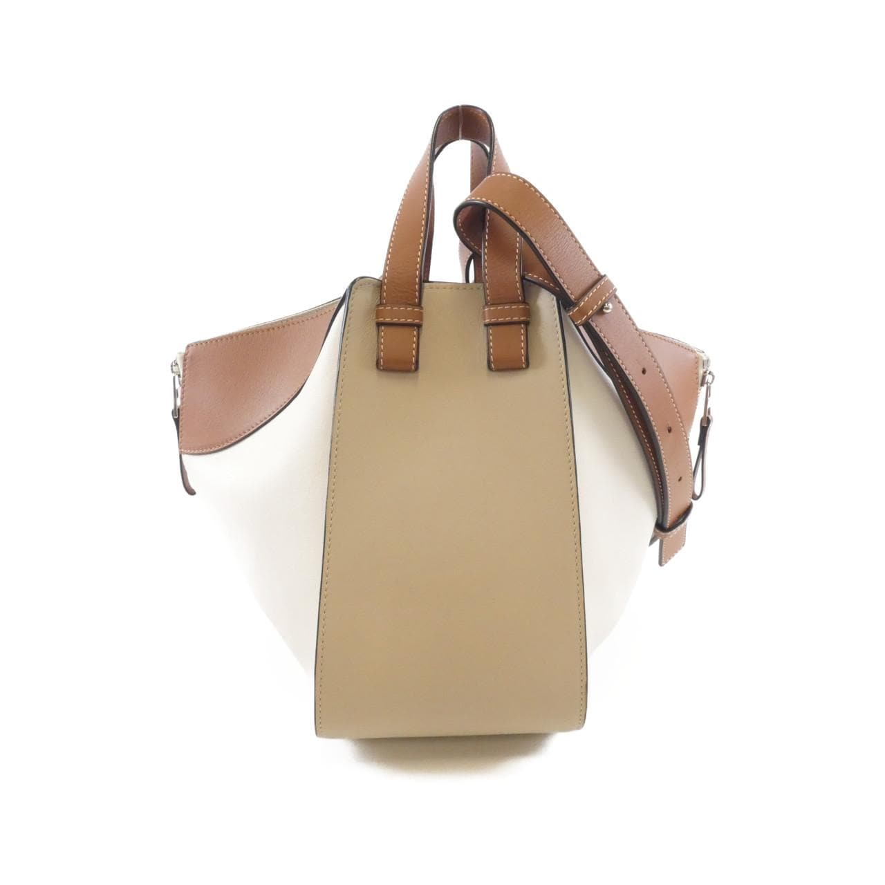 LOEWE Hammock 326 30KS35 Shoulder Bag 黑色 中古品A - 縮圖 2