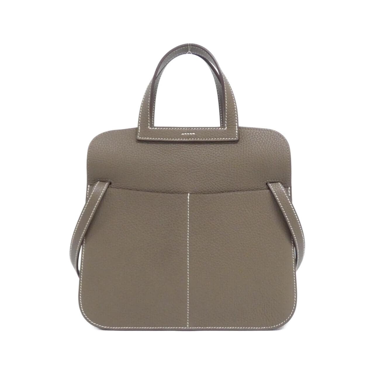 HERMES HERMÈS 082027CK Bag Clemence Etoupe Clemence Leather - Thumbnail 2