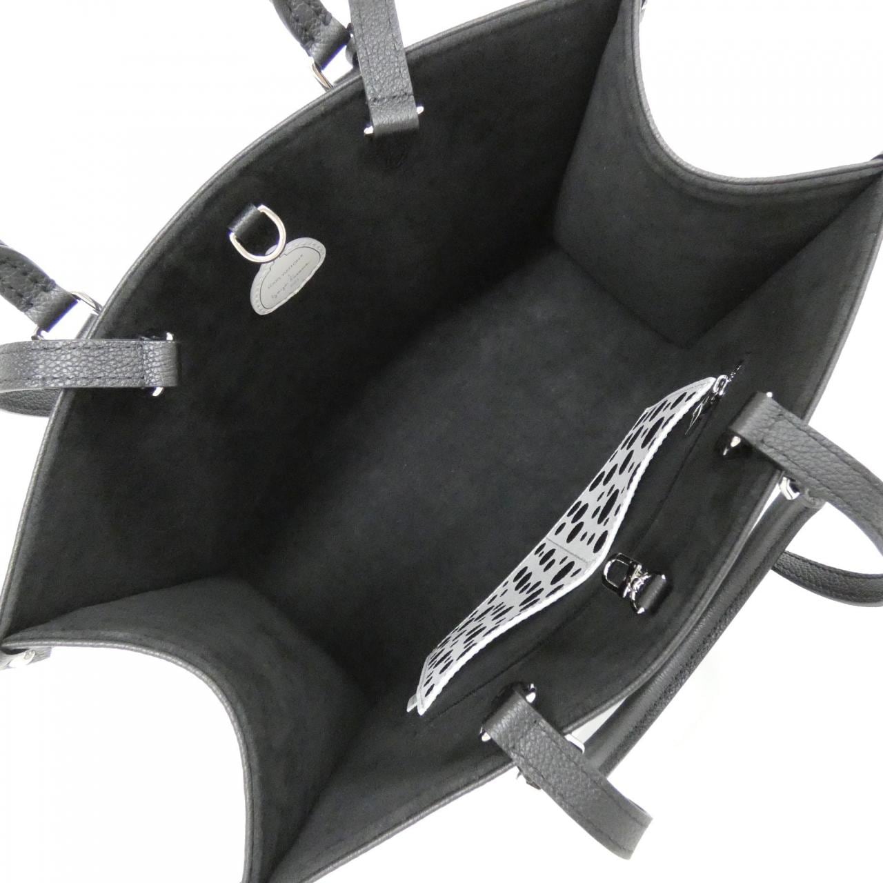 LOUIS VUITTON OnTheGo M46389 Bag Black Rank A - Thumbnail 8