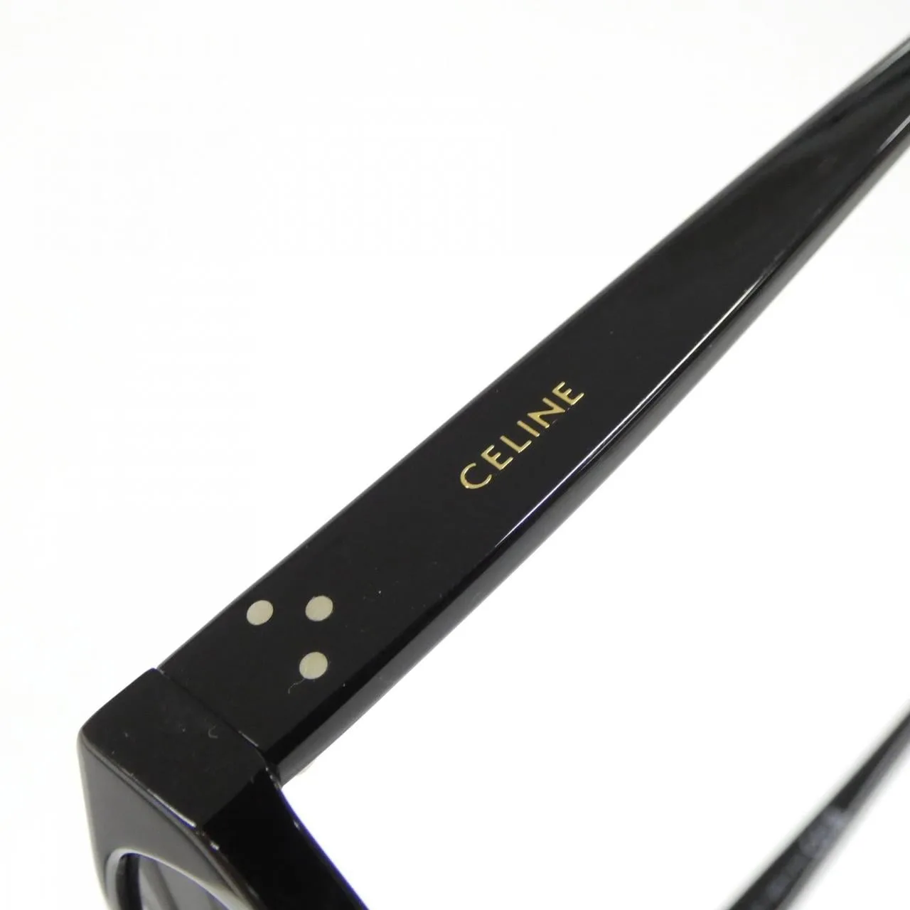 CELINE CL4025IU Sunglasses 黑色 中古品A - 縮圖 4