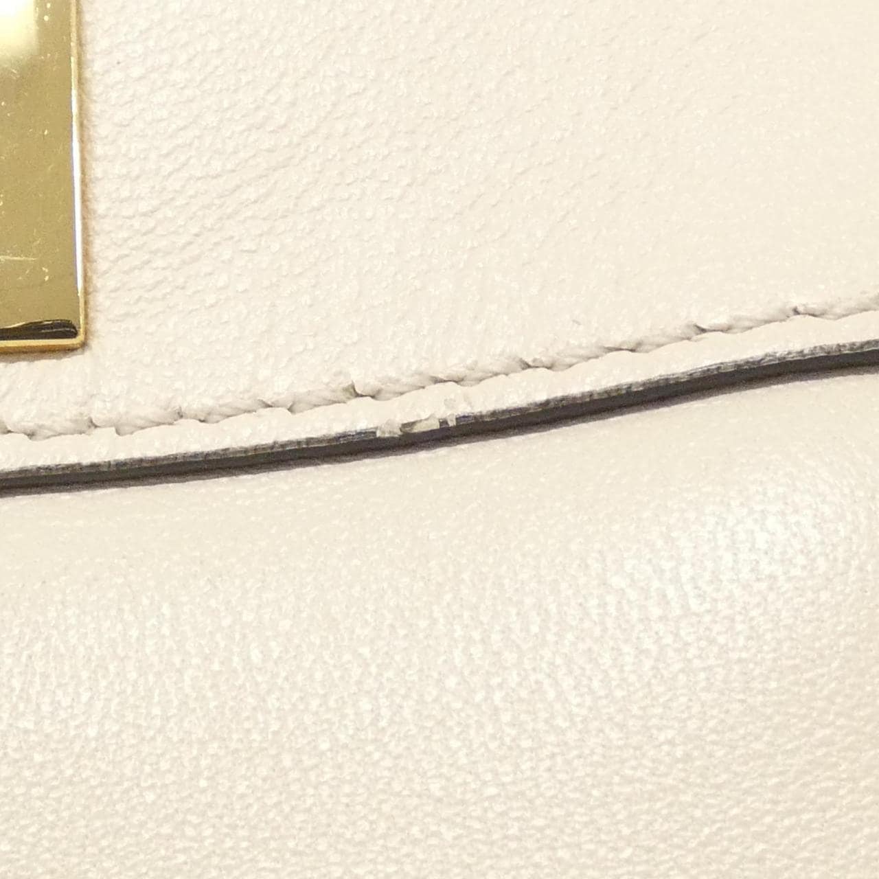 FENDI Peekaboo 7AS294 ABVE Bag Leather 黑色 皮革 中古品A - 縮圖 6