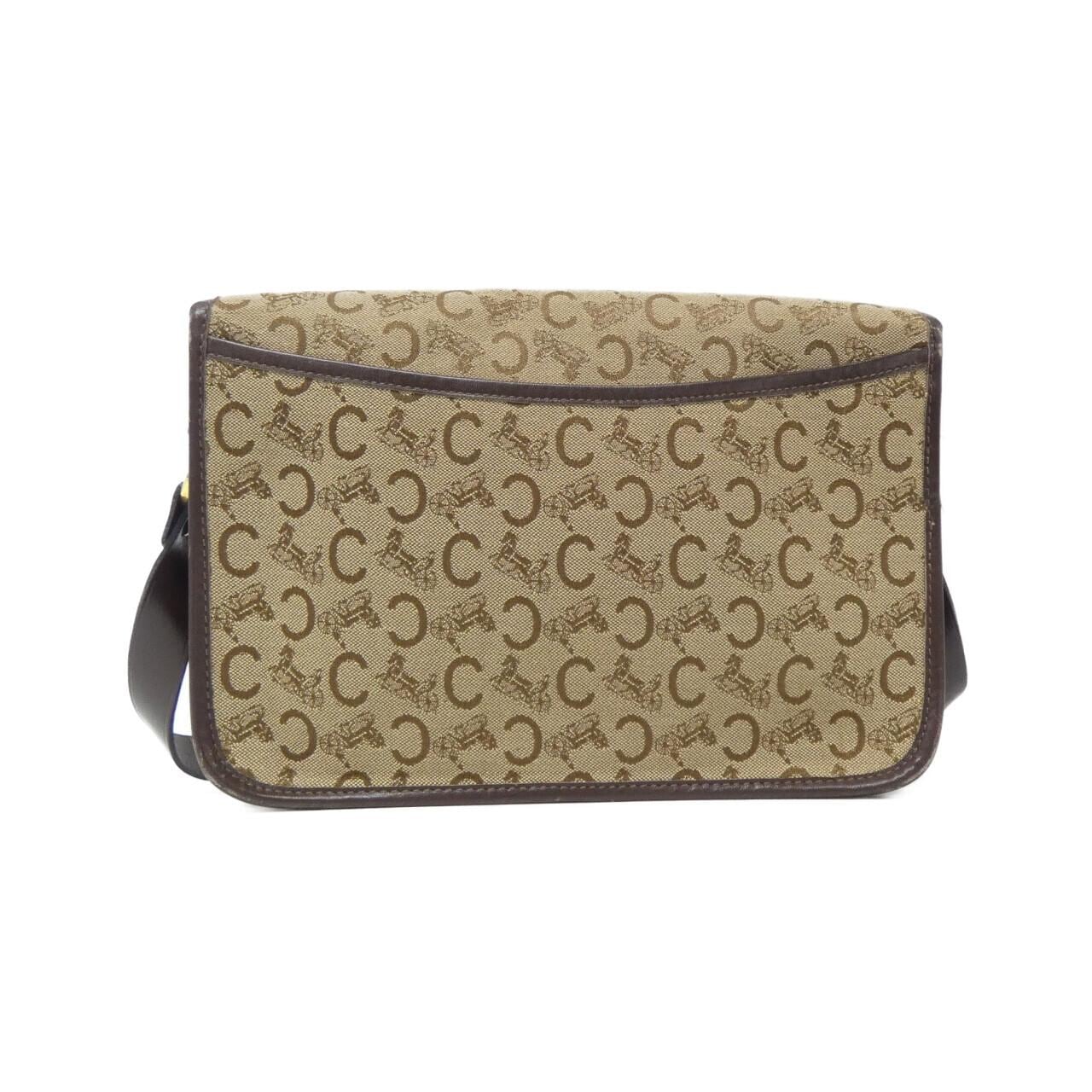 CELINE Shoulder Bag Canvas 米色 帆布 中古品B - 縮圖 2