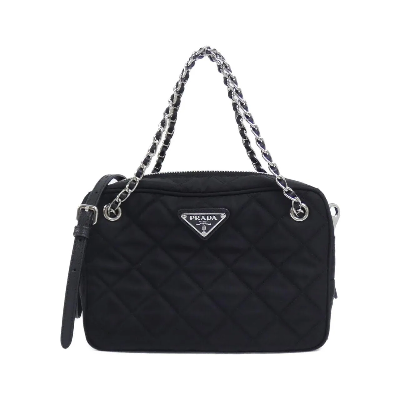 PRADA 1BH910 Handbag Black