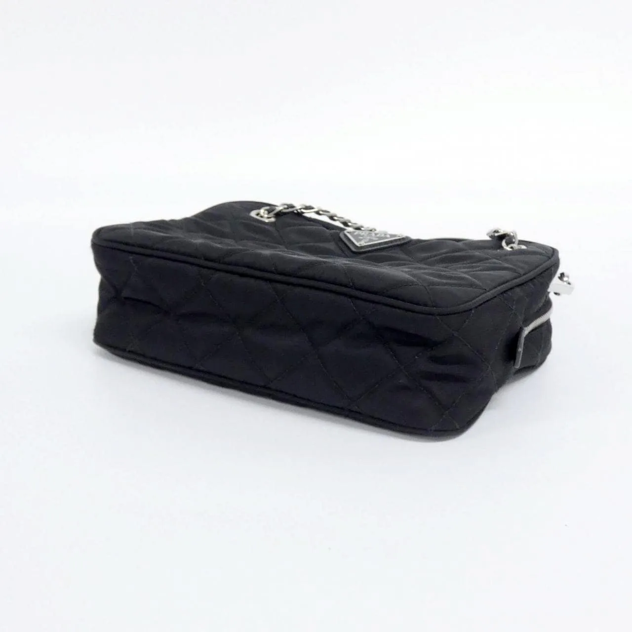 PRADA 1BH910 Handbag 黑色 中古品A - 縮圖 3