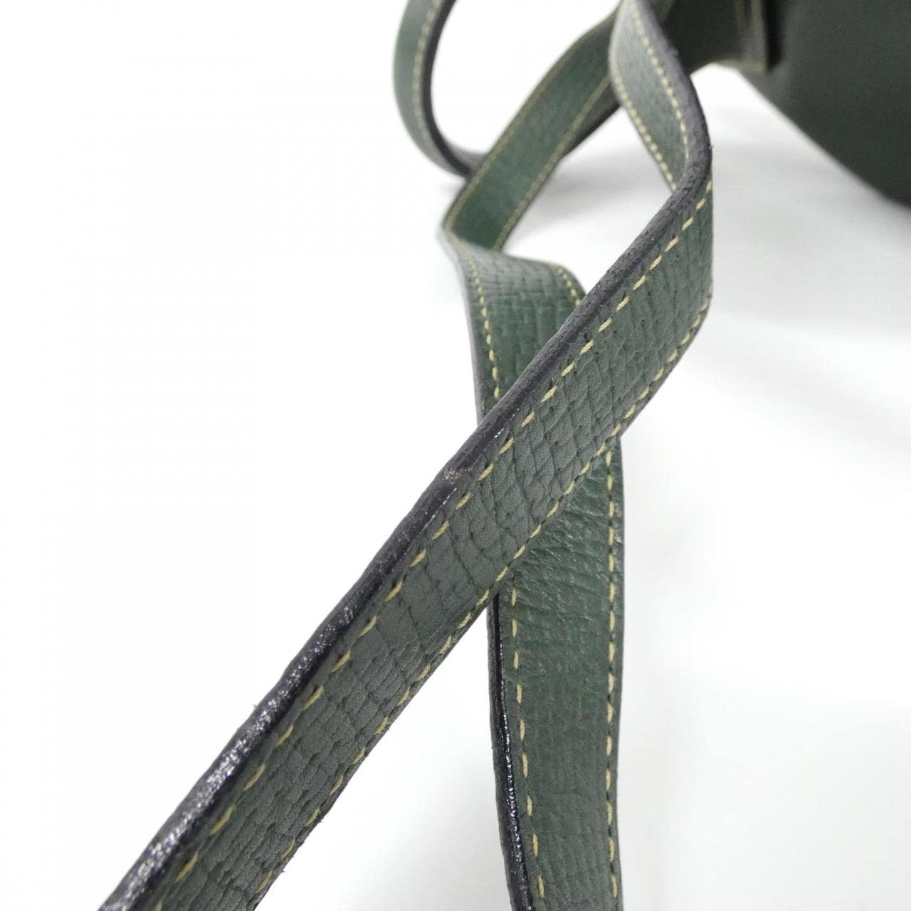 LOEWE Backpack Leather Green Leather - Thumbnail 7