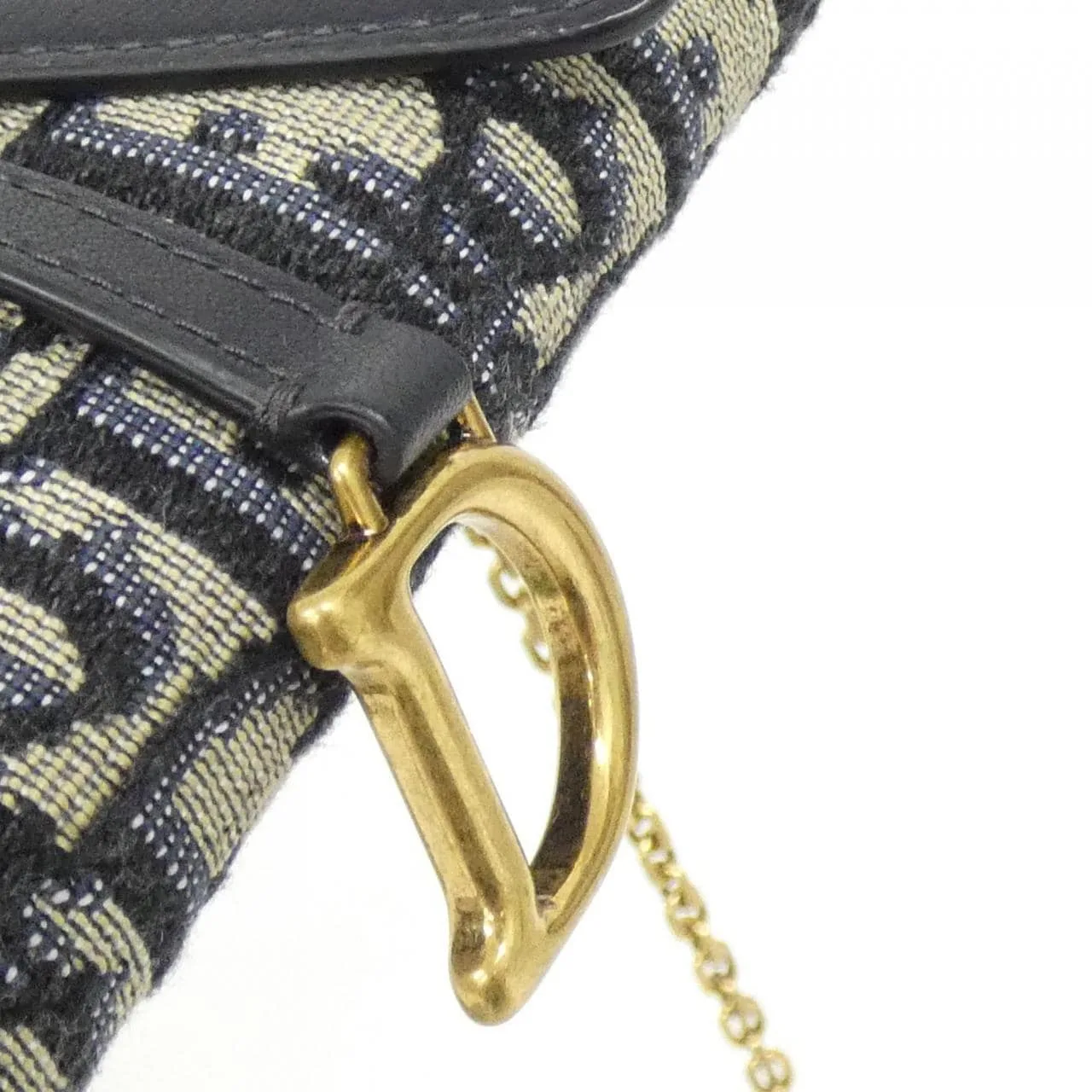 DIOR Saddle S5614CTZQ Wallet Canvas Black Canvas Rank A - Thumbnail 5