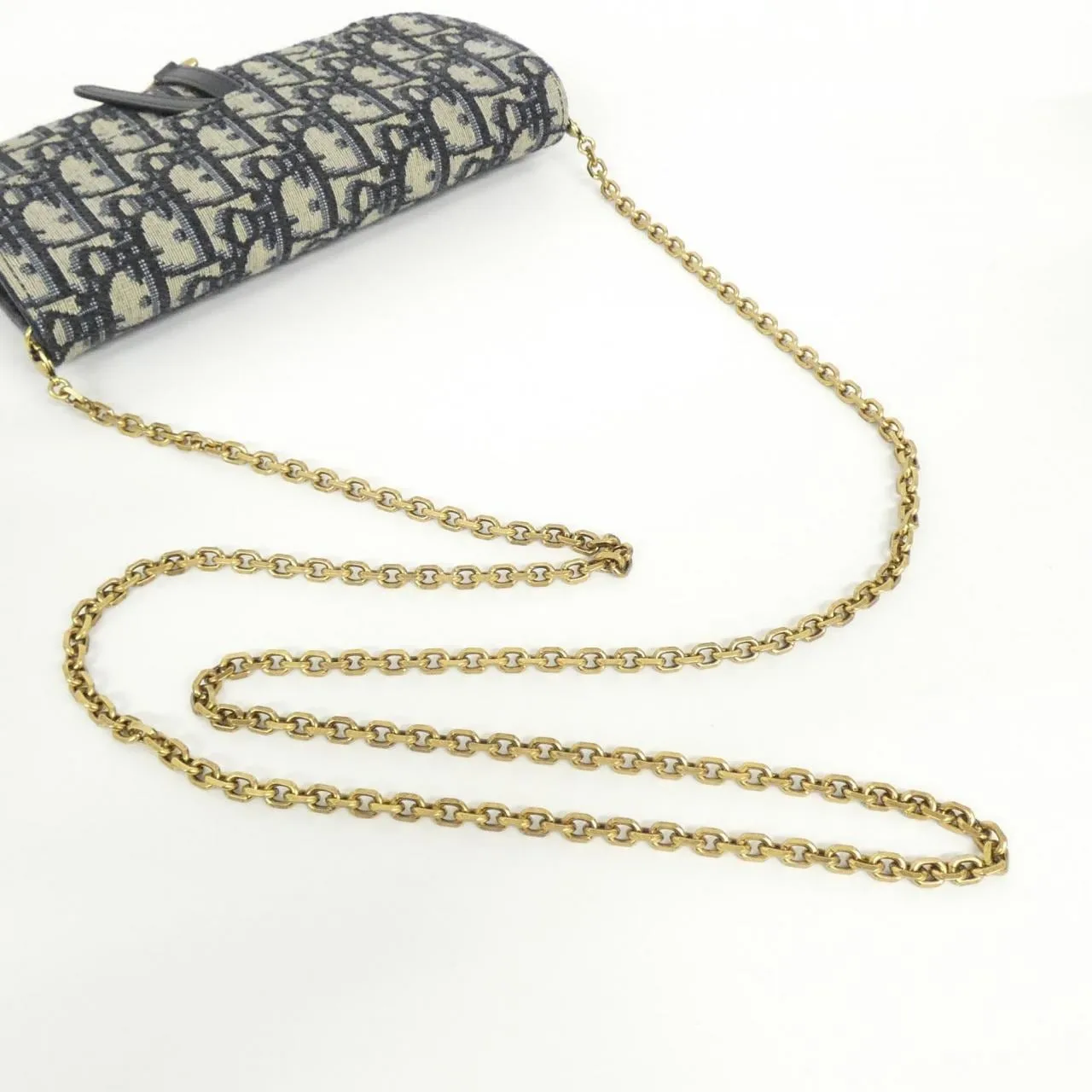 DIOR Saddle S5614CTZQ Wallet Canvas Black Canvas Rank A - Thumbnail 6