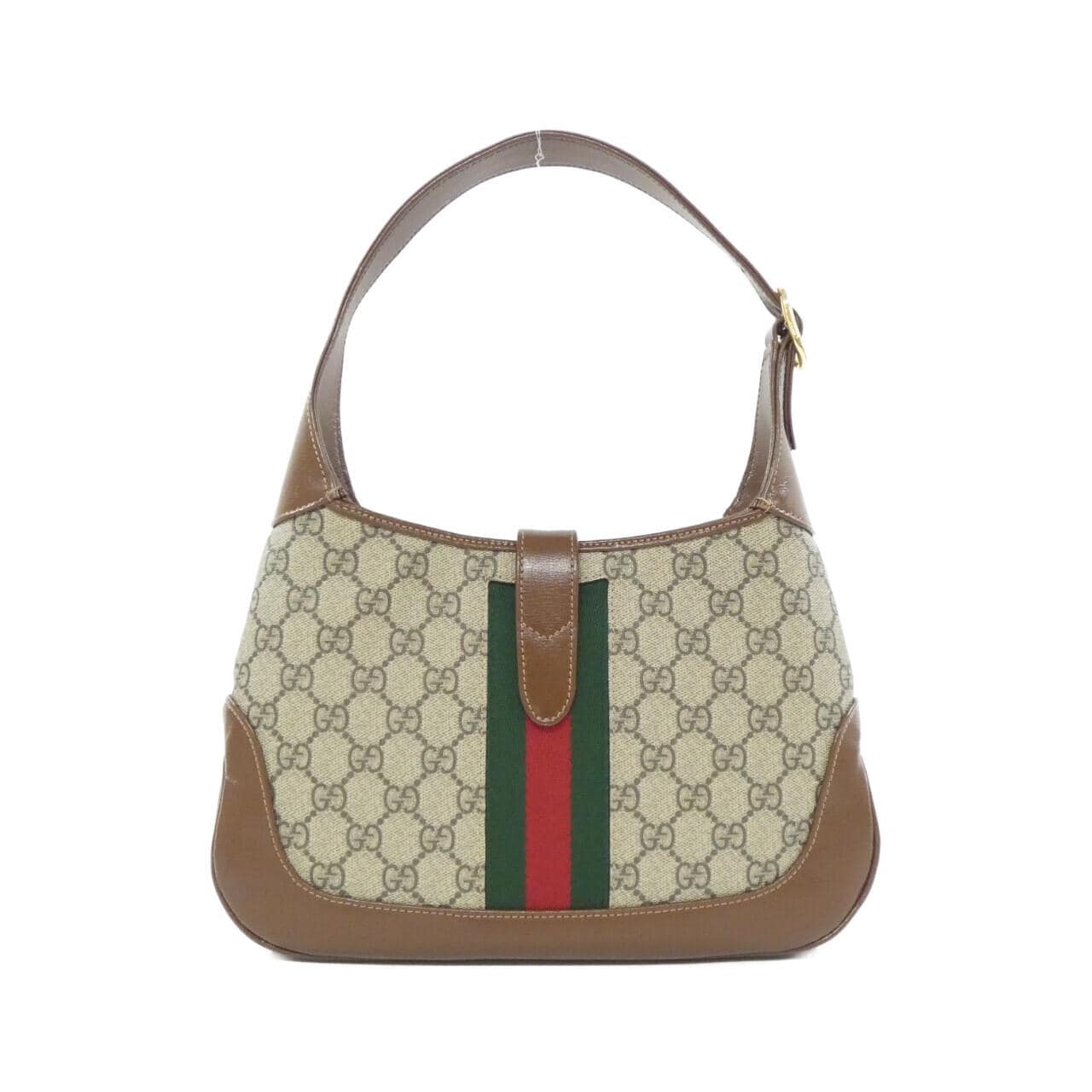 GUCCI Jackie 636706 HUHHG Shoulder Bag Canvas Black Canvas - Thumbnail 2