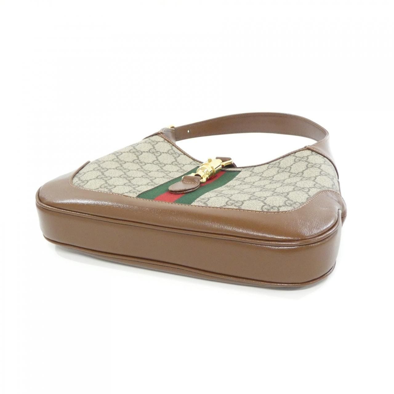 GUCCI Jackie 636706 HUHHG Shoulder Bag Canvas Black Canvas - Thumbnail 3