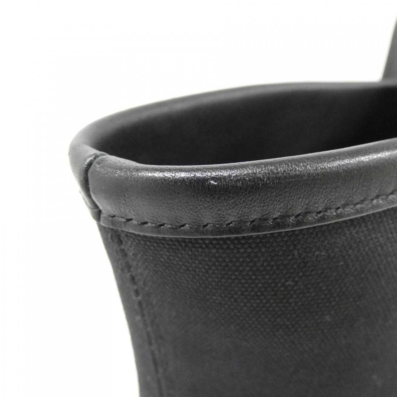 BALENCIAGA Le City 689271 2106M Tote Canvas 黑色 帆布 - 縮圖 4