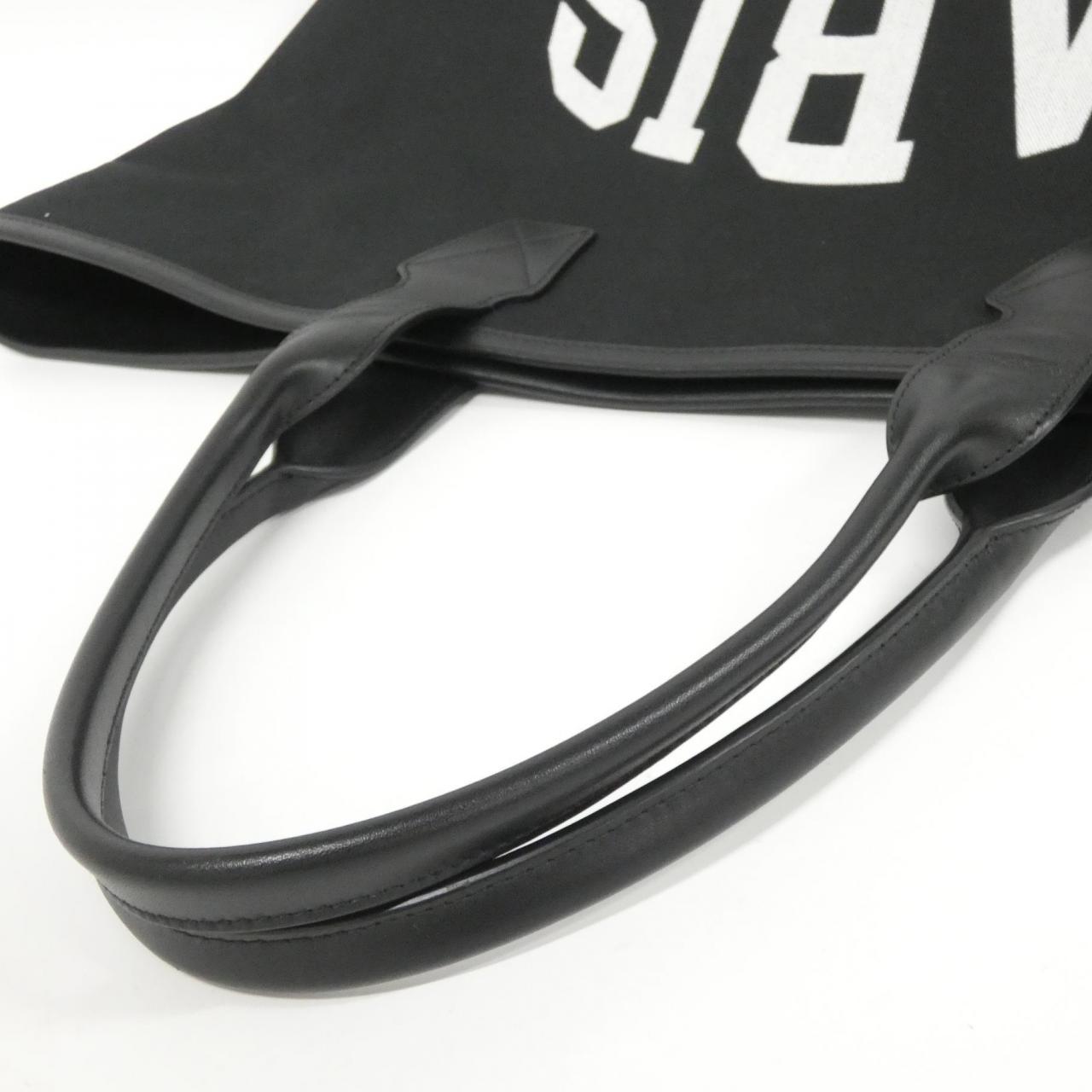 BALENCIAGA Le City 689271 2106M Tote Canvas 黑色 帆布 - 縮圖 7