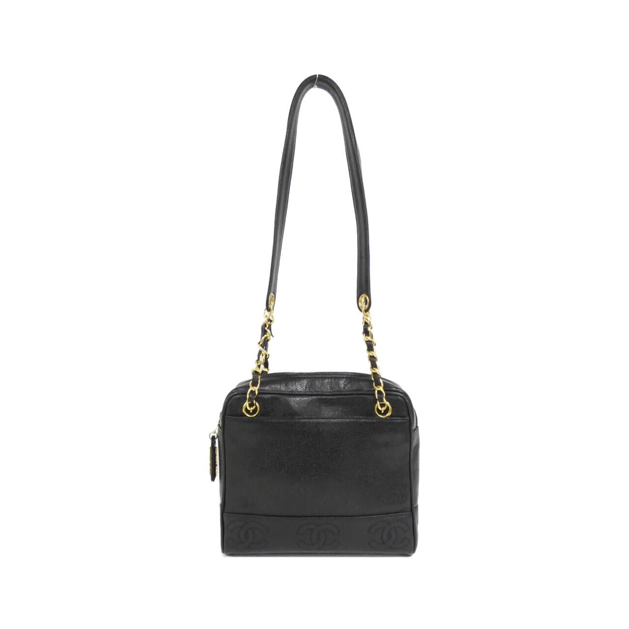 CHANEL Shoulder Caviar Leather