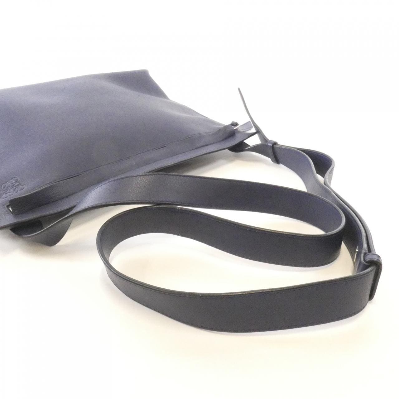 LOEWE 316 36 P37 Shoulder Bag Navy Rank B - Thumbnail 6