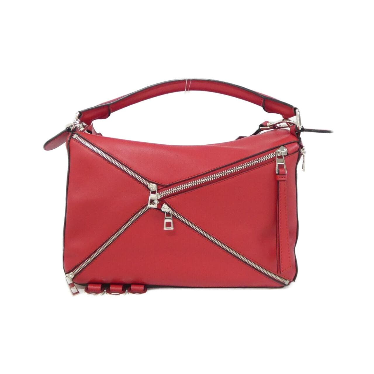 LOEWE Balloon 326 30 K74 Bag 紅色 中古品A - 縮圖 2