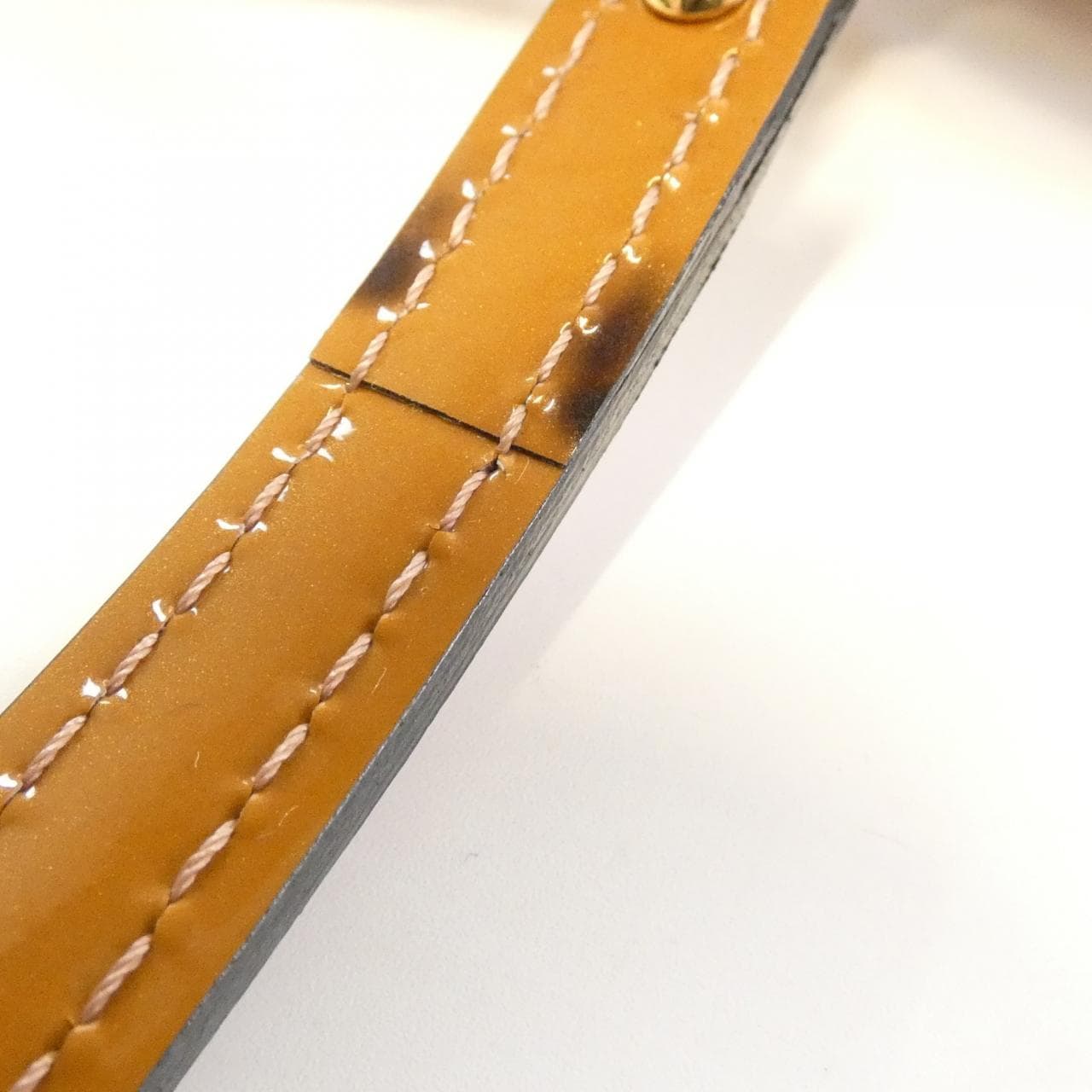 LOUIS VUITTON Alma M91585 Bag Vernis 黑色 Vernis 中古品A - 縮圖 7