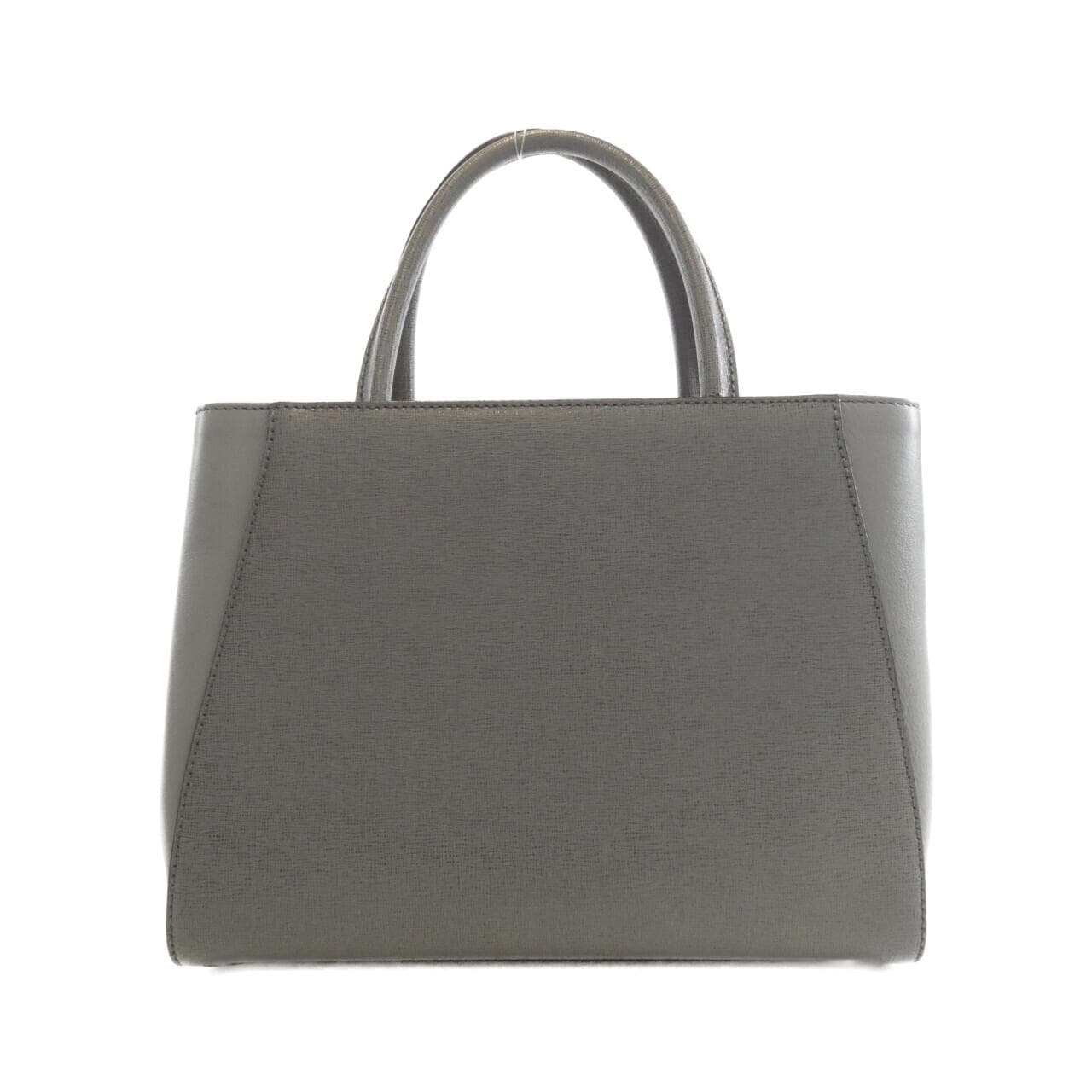 FENDI Sunshine Shopper 8BH253 D7E Handbag Leather 黑色 皮革 中古品A - 縮圖 2