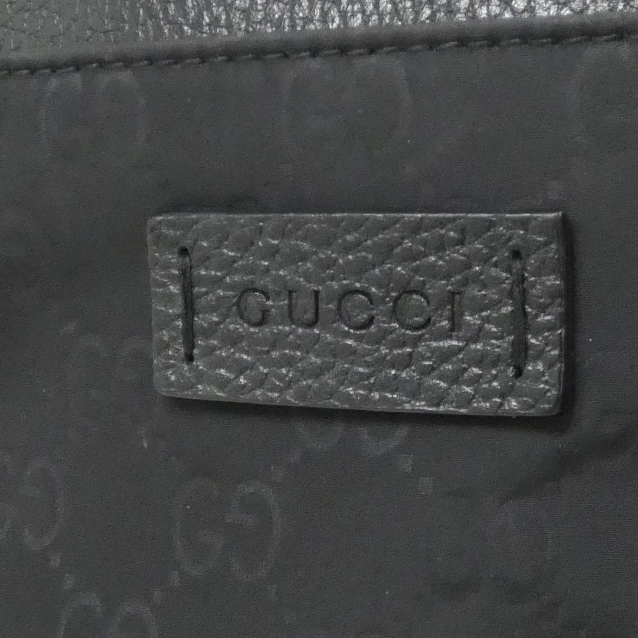 GUCCI 510342 K28BN Shoulder Nylon 黑色 尼龍 中古品A - 縮圖 4