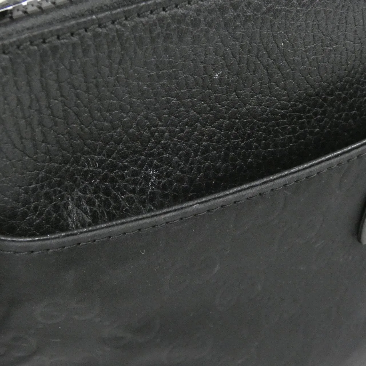 GUCCI 510342 K28BN Shoulder Nylon 黑色 尼龍 中古品A - 縮圖 5