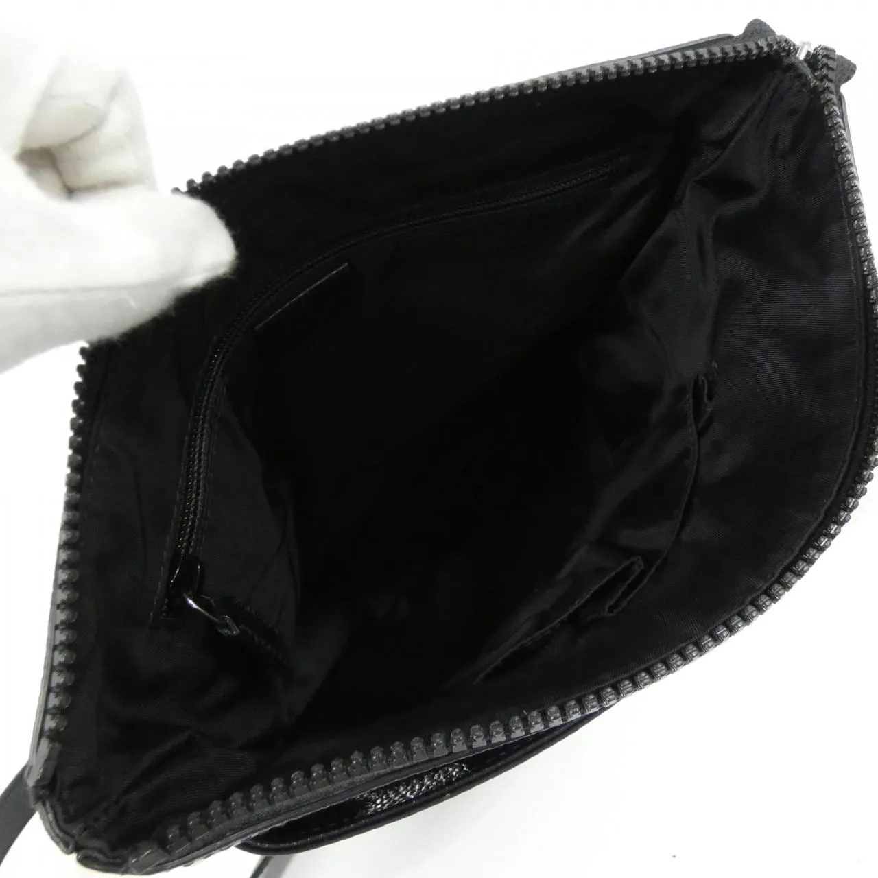 GUCCI 510342 K28BN Shoulder Nylon 黑色 尼龍 中古品A - 縮圖 10