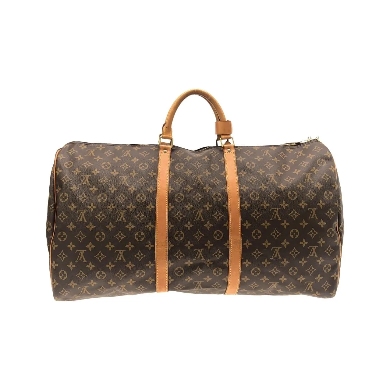 LOUIS VUITTON Keepall M41422 Boston Monogram Black Monogram - Thumbnail 2