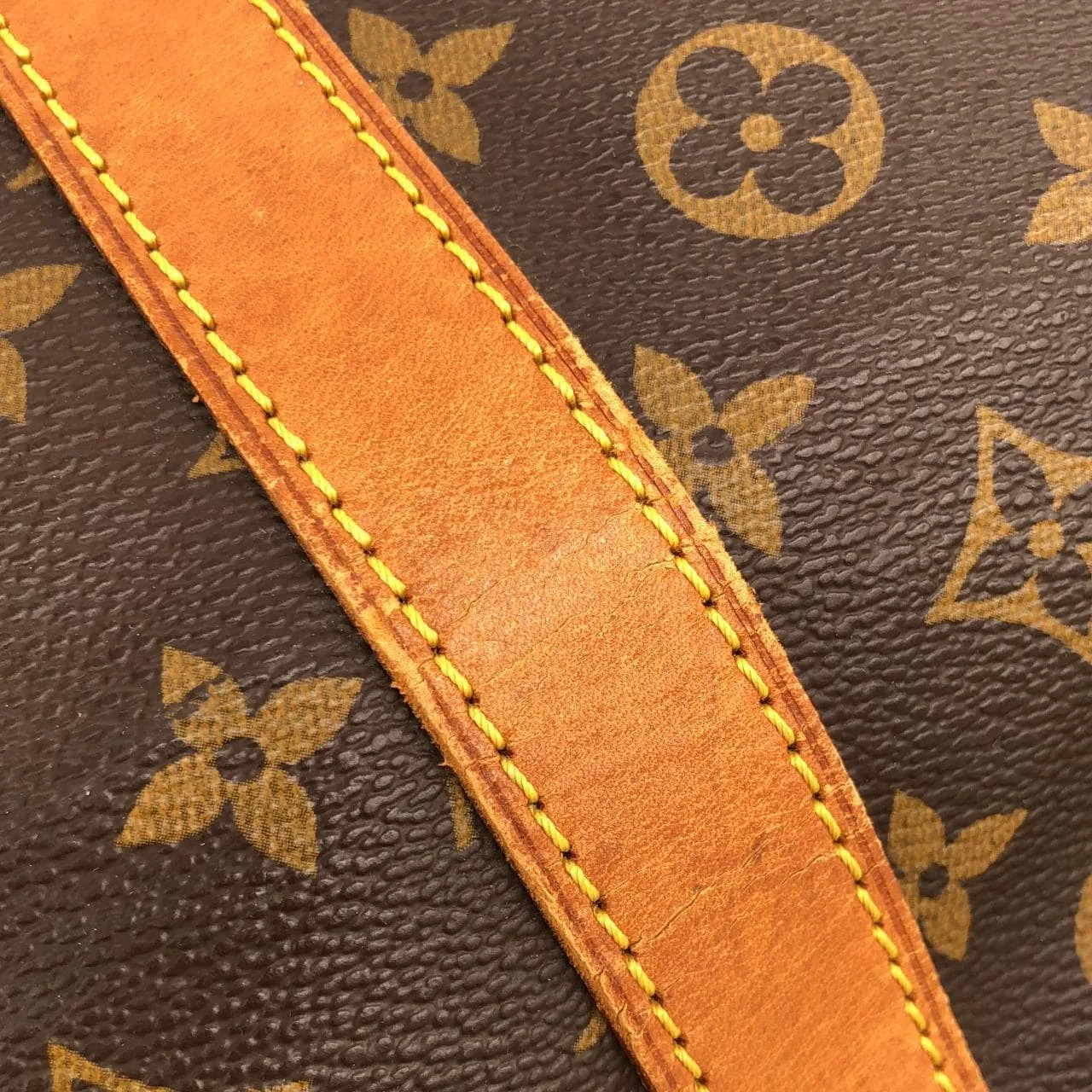 LOUIS VUITTON Keepall M41422 Boston Monogram Black Monogram - Thumbnail 4