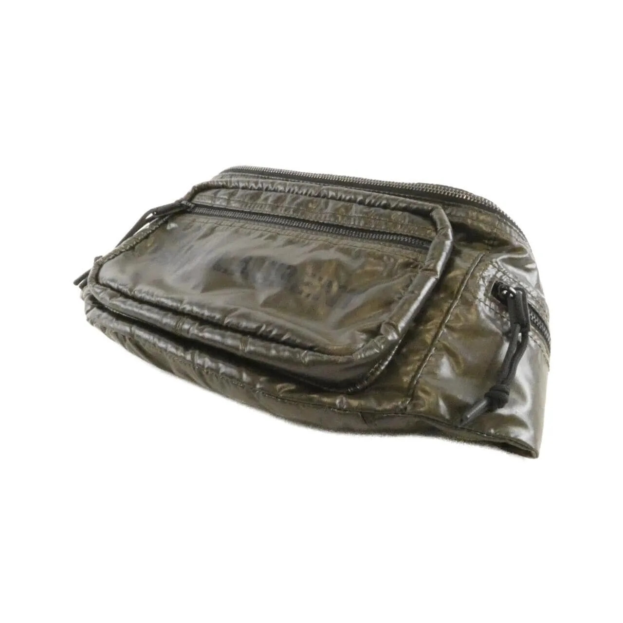 SAINT LAURENT 581375 Belt Nylon 黑色 尼龍 中古品A - 縮圖 3